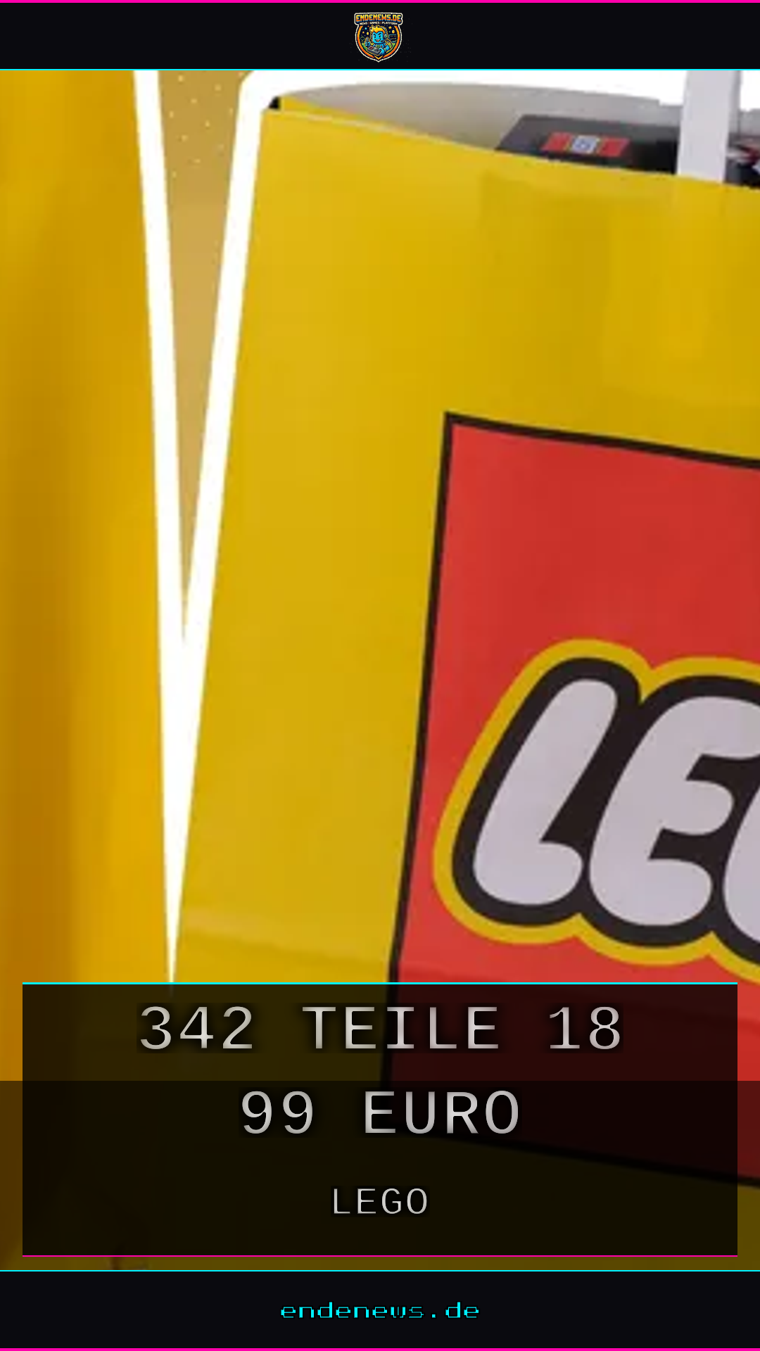 Lego-Rollschuh bei Amazon: 342 Teile für 18,99 Euro
