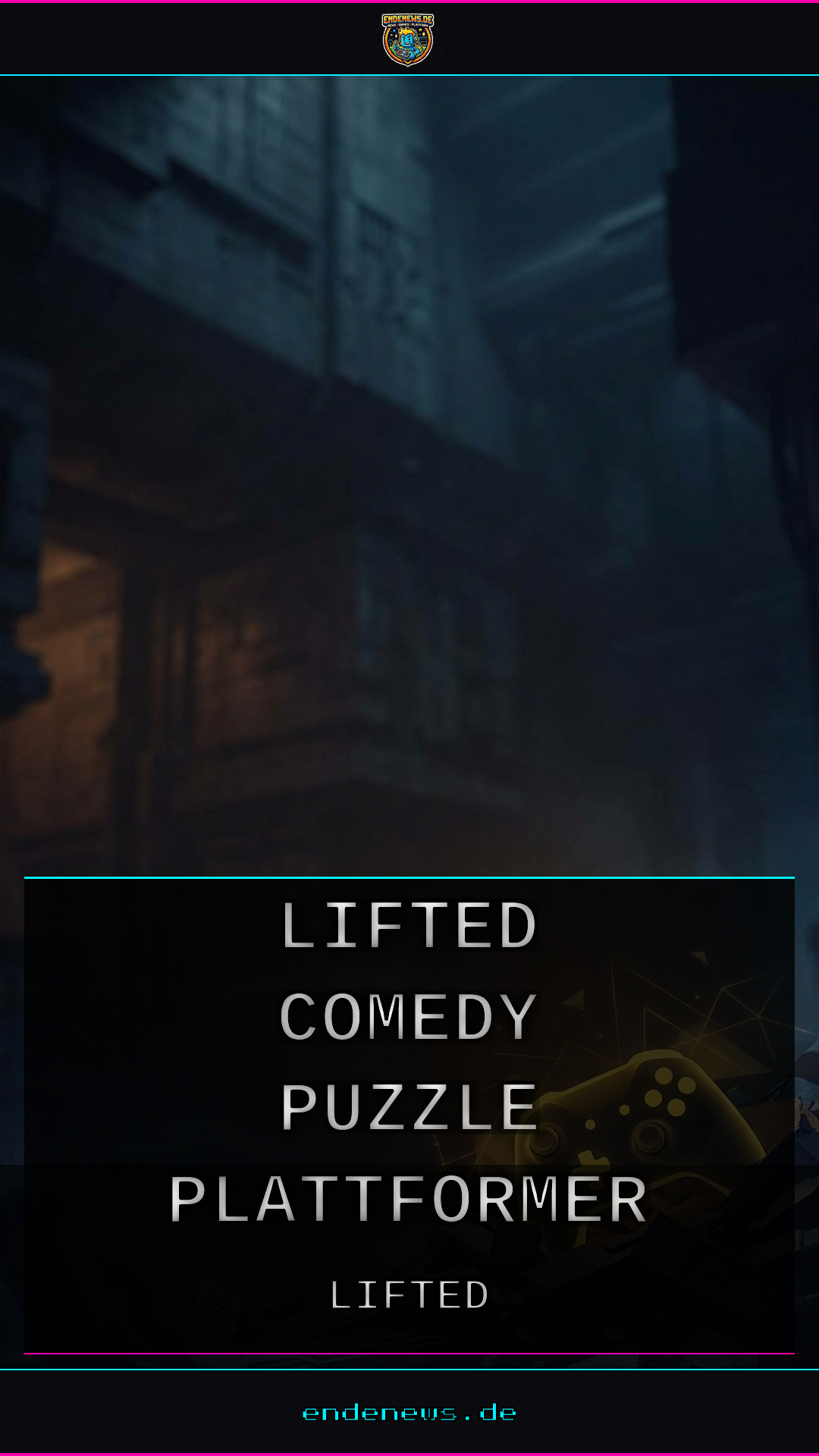 „LIFTED“, Comedy-Puzzle-Plattformer von Disney-Veteran startet heute auf Steam