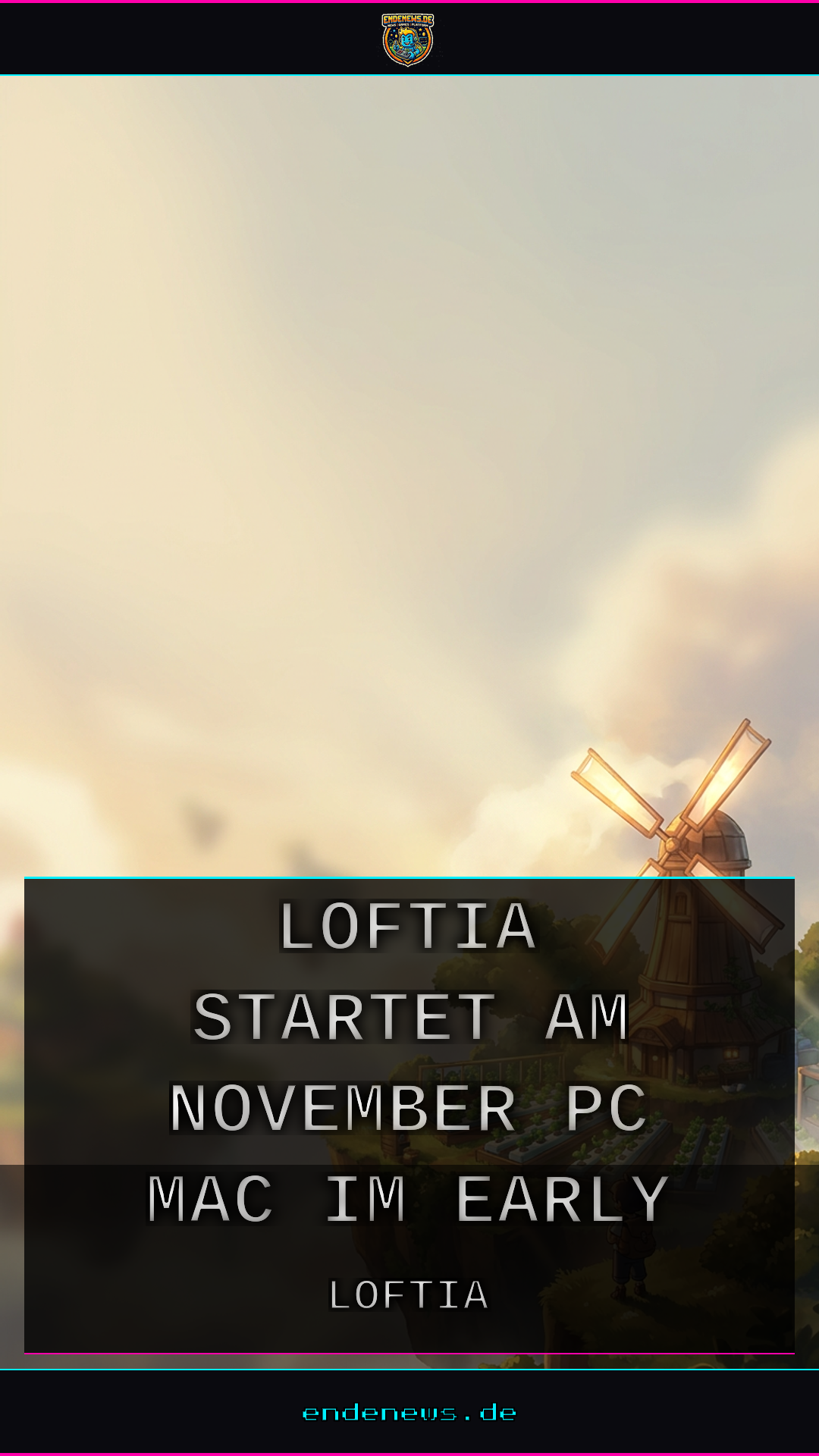Loftia startet am 3. November für PC und Mac im Early Access
