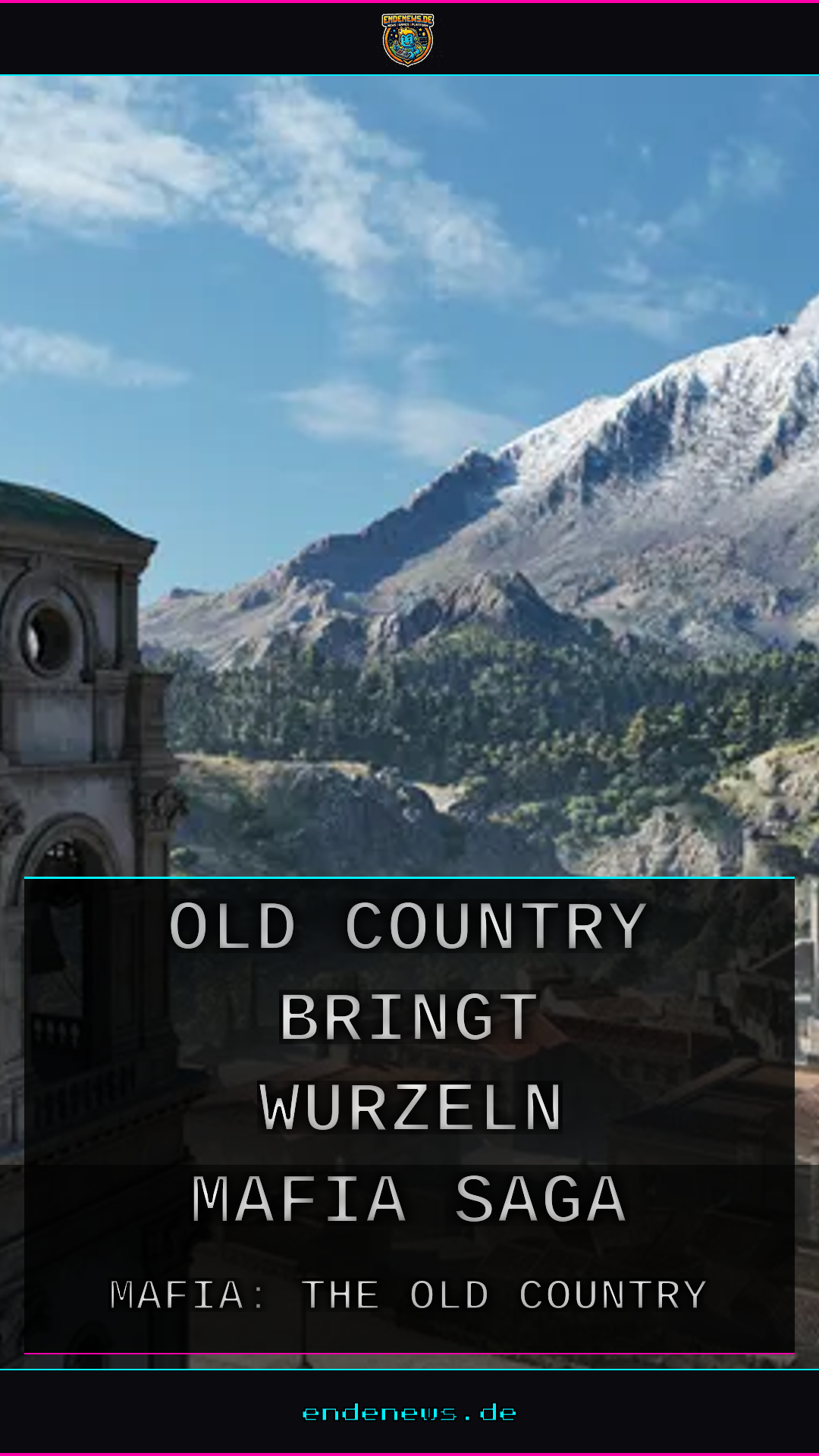Mafia: The Old Country bringt die Wurzeln der Mafia-Saga zurück