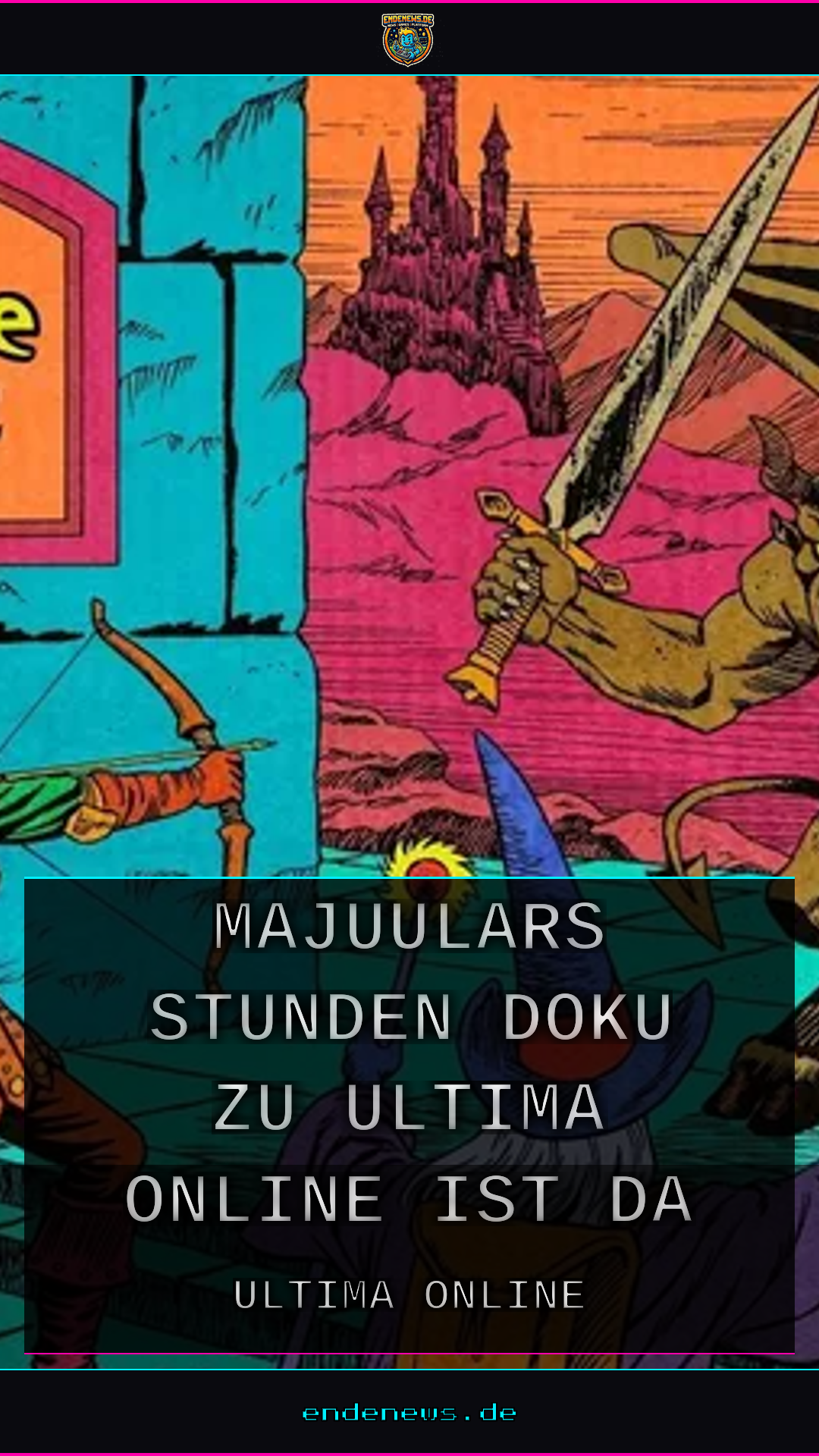 Majuulars 4,5-Stunden-Doku zu Ultima Online ist da