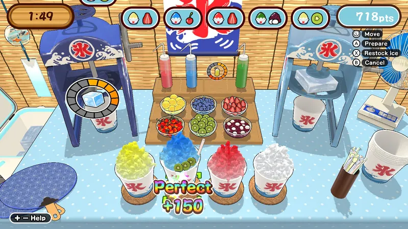 Eis, Sirup, Action, Dein erster Tag in 'Make it! Shaved Ice'