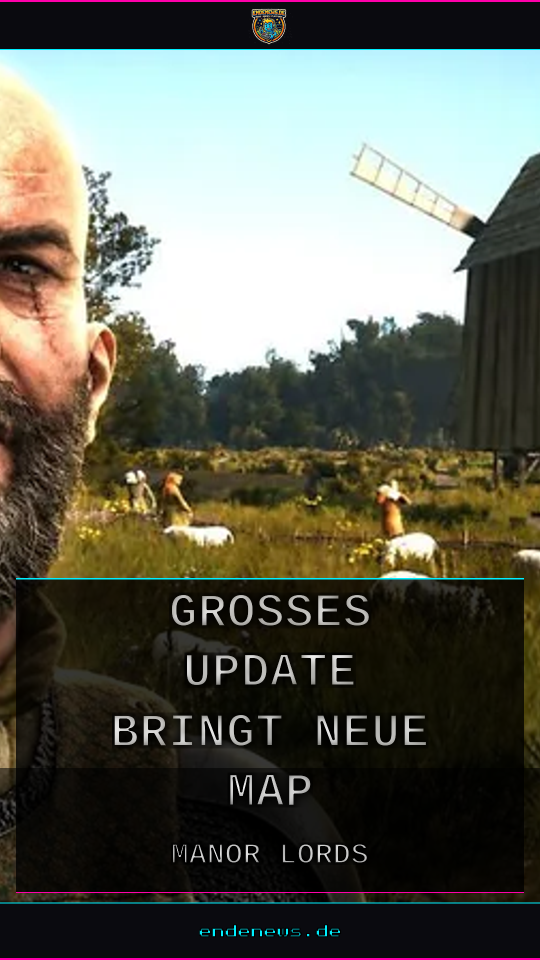 Manor Lords: Großes Update bringt neue Map und Viehzucht