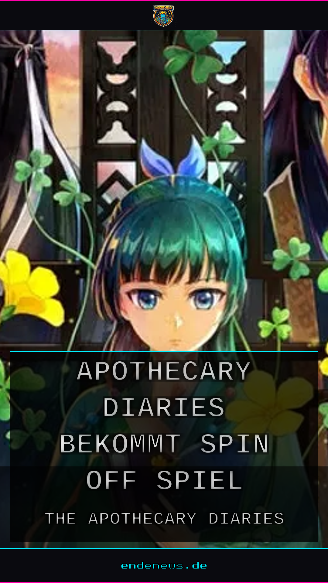 Maomao ermittelt am PC: The Apothecary Diaries bekommt ein Spin-off-Spiel