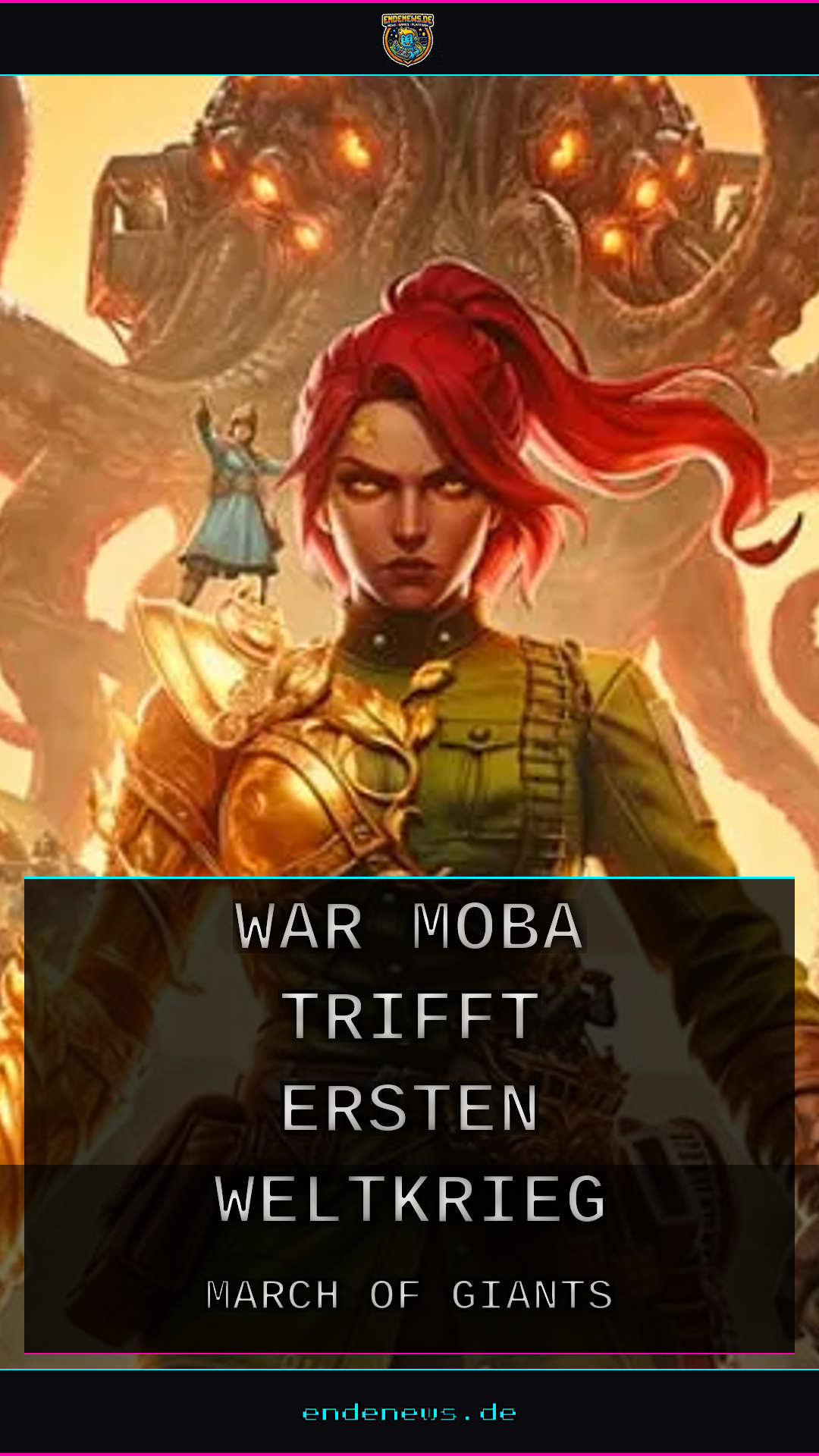 March of Giants: War-MOBA trifft Ersten Weltkrieg und Fantasy