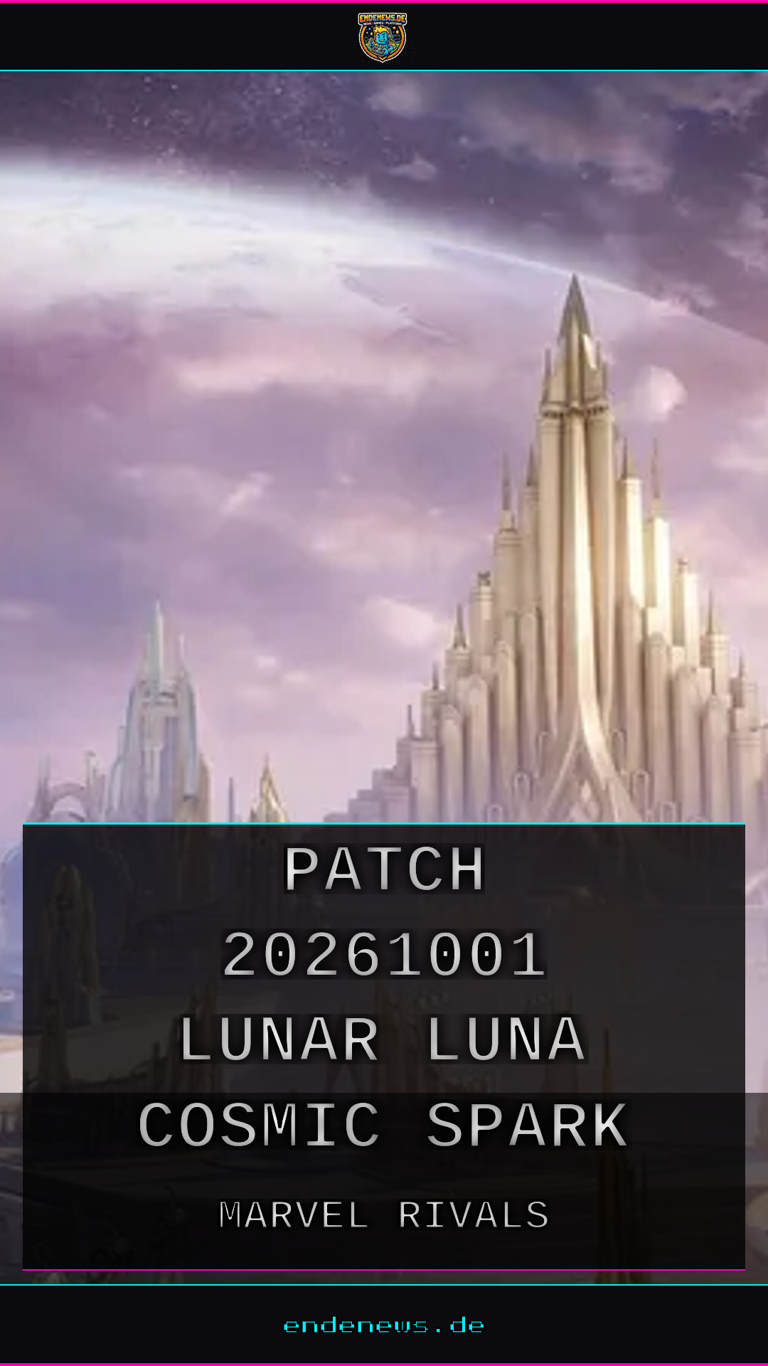 Marvel Rivals: Patch 20261001 mit Lunar Luna und Cosmic Spark