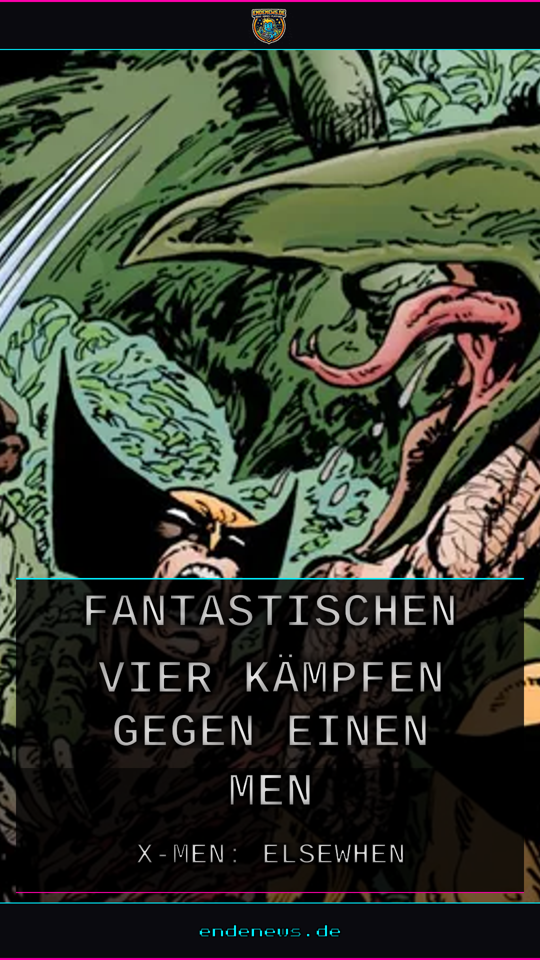 Marvels Dark Phoenix Saga „Elsewhen“: Die Fantastischen Vier kämpfen gegen einen X-Men-Urschurken