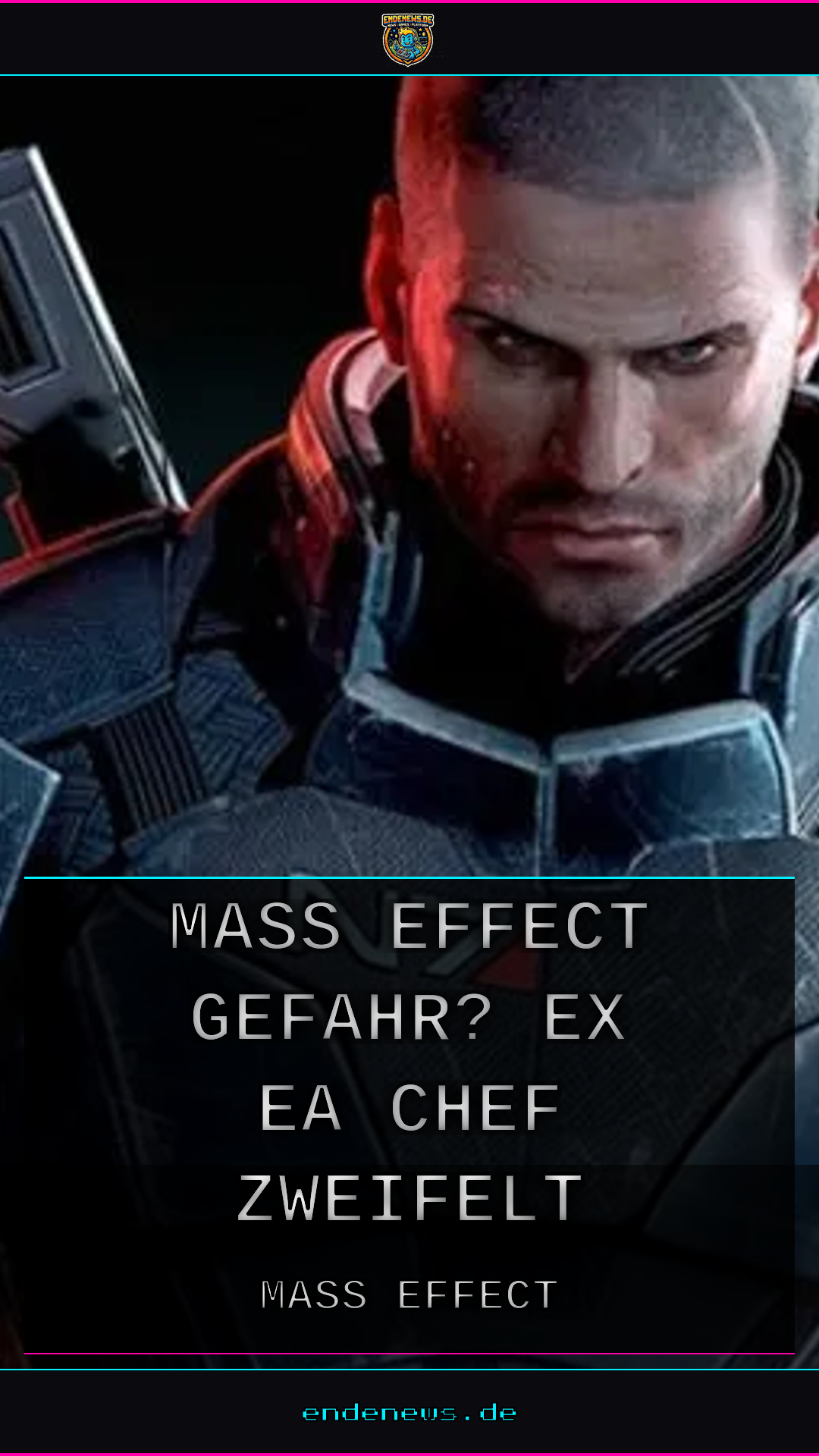 Mass Effect 5 in Gefahr? Ex-EA-Chef zweifelt an Release unter neuer Führung