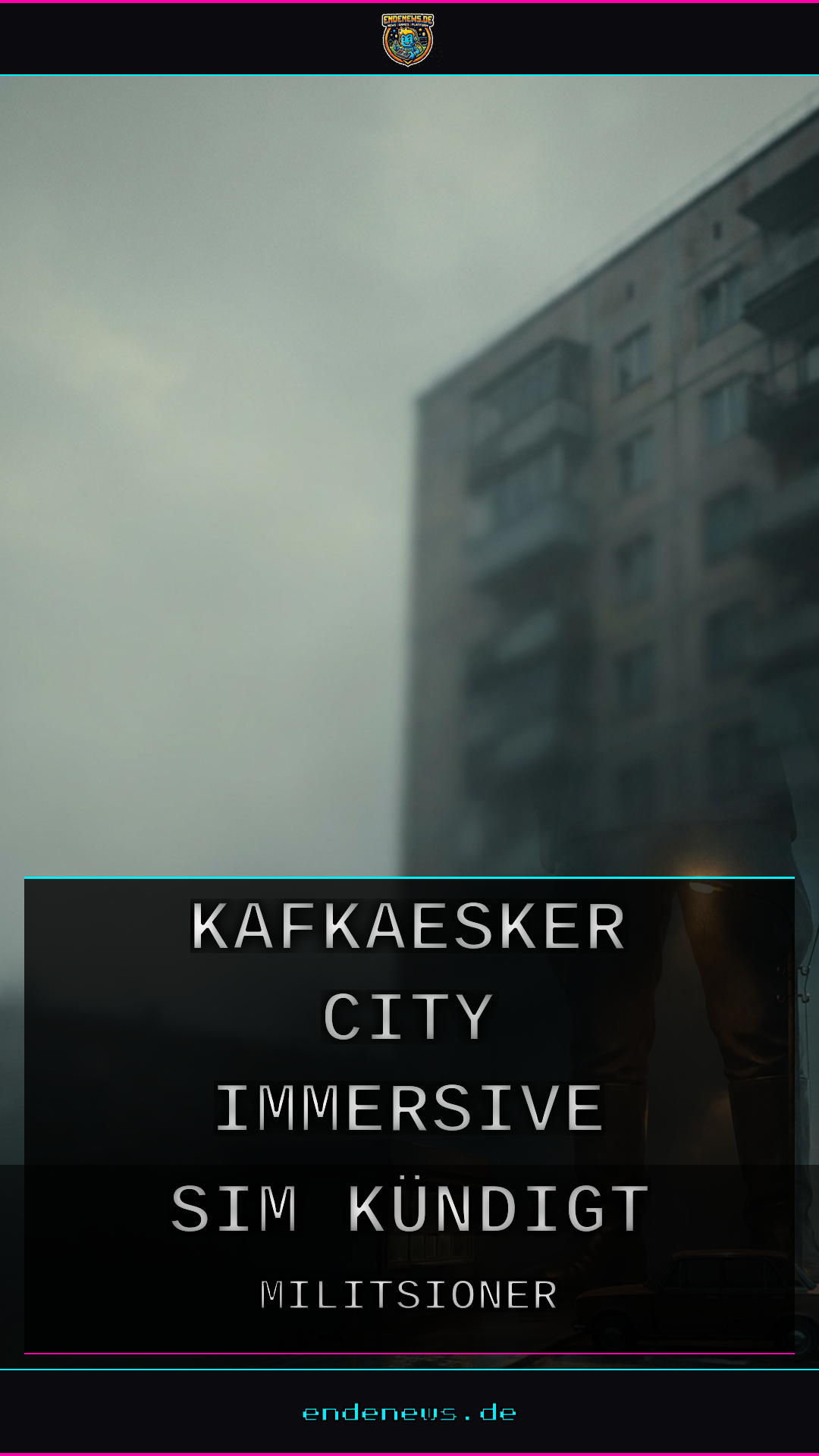 „Militsioner“ erwacht: Kafkaesker City-Immersive-Sim kündigt sich für 2027 an