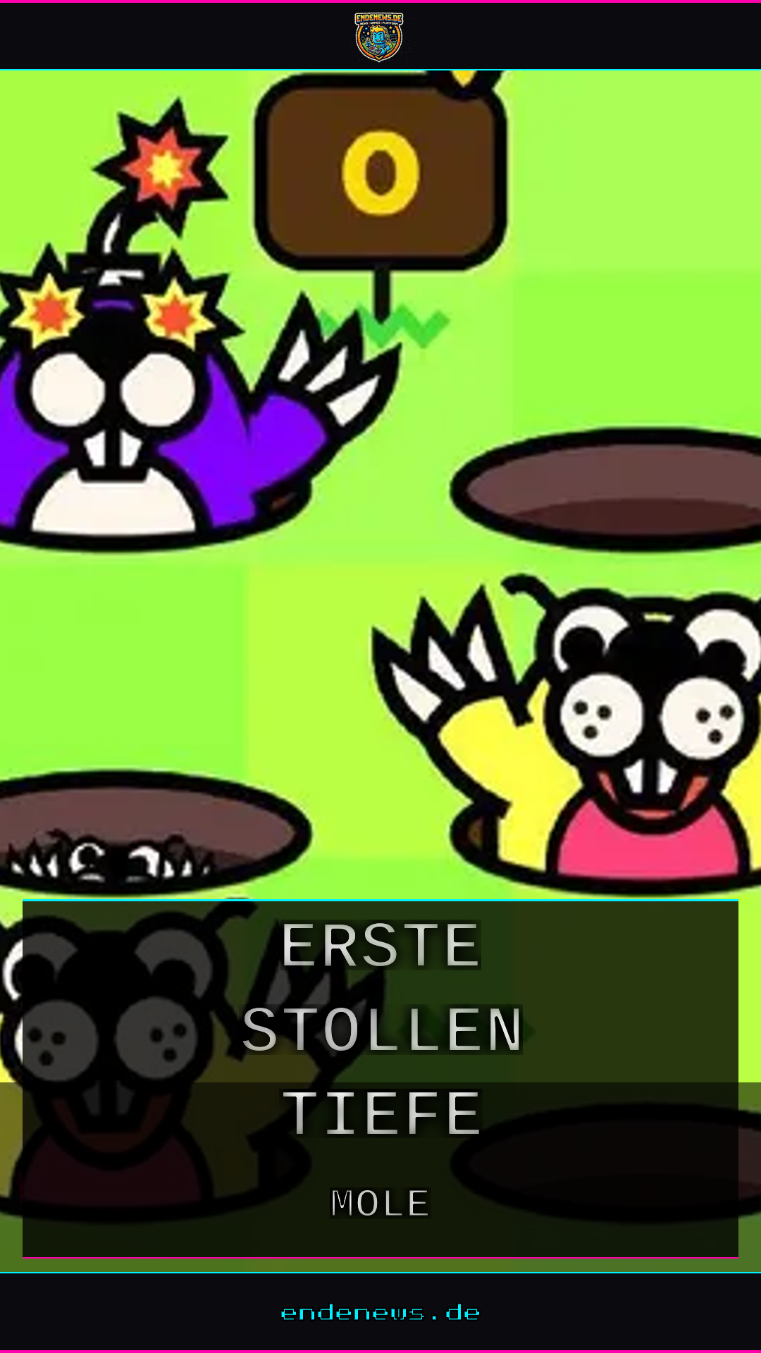 Mole Anfänger-Guide: Der erste Stollen in die Tiefe