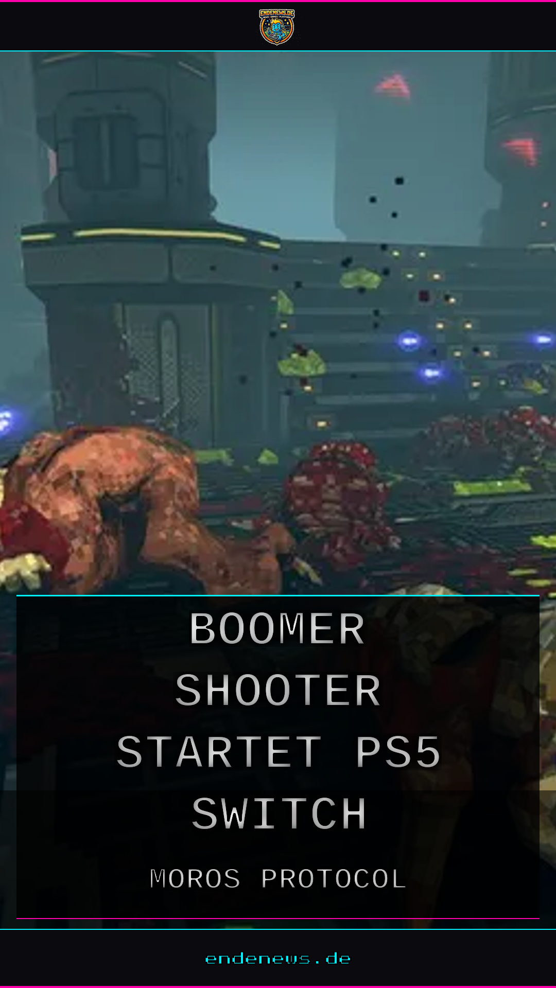 Moros Protocol: Boomer-Shooter startet auf PS5 und Switch 2