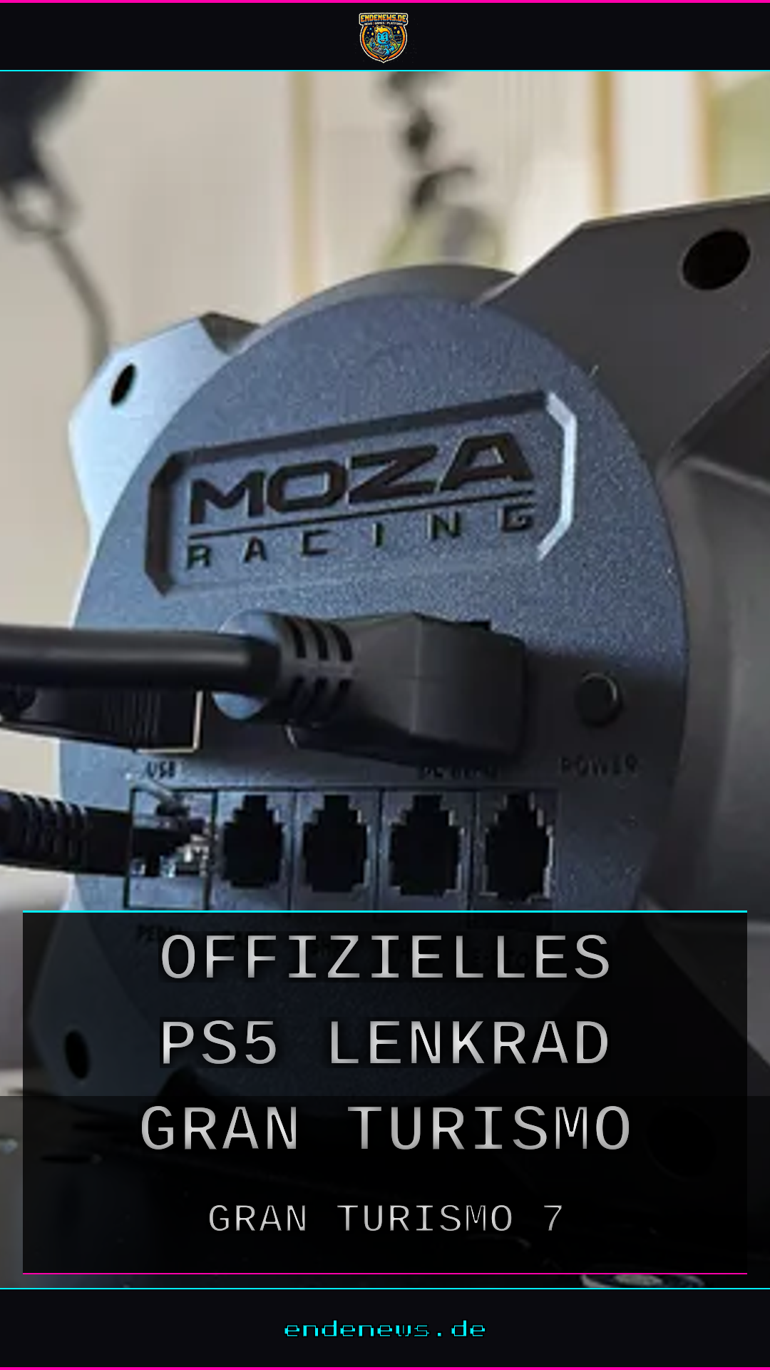 Moza und Polyphony Digital: Offizielles PS5-Lenkrad für Gran Turismo 7