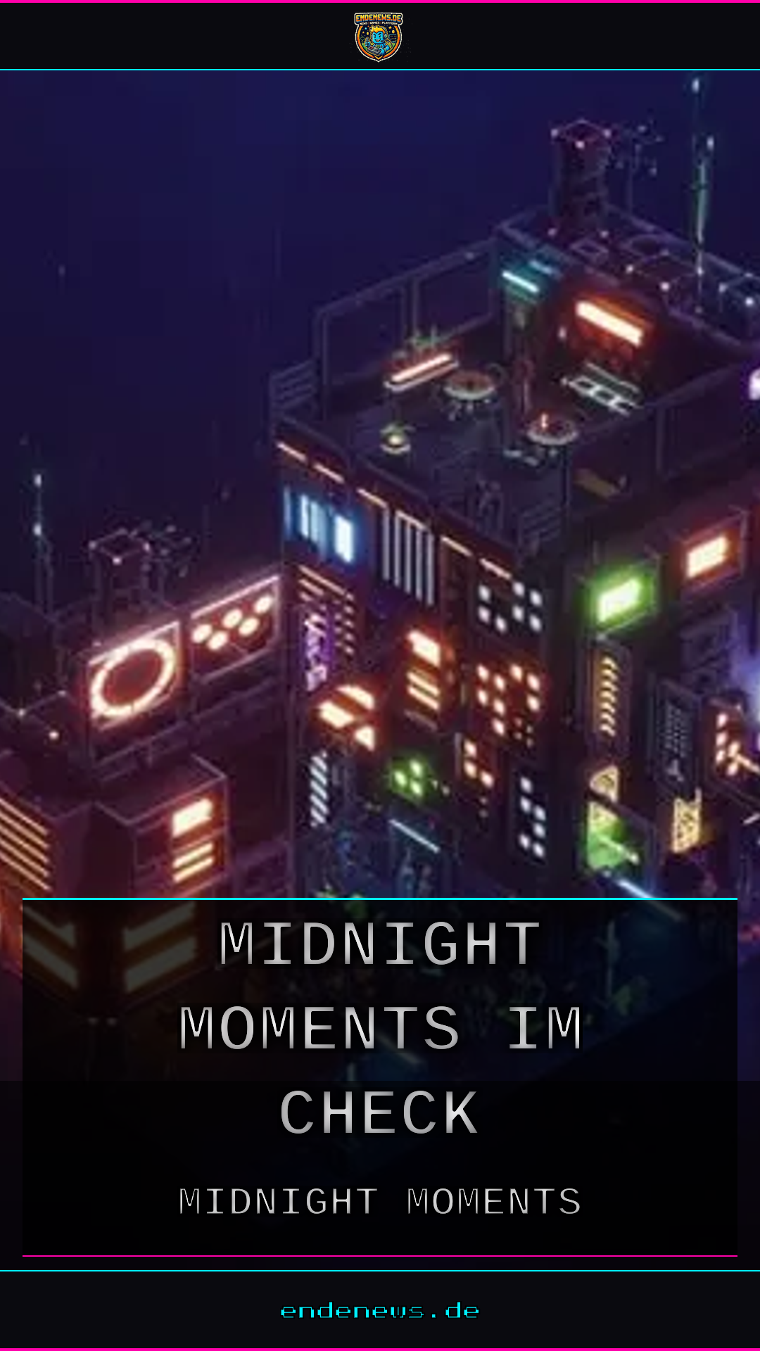 Neon-Regen und Pixel-Ruhe: Midnight Moments im Check