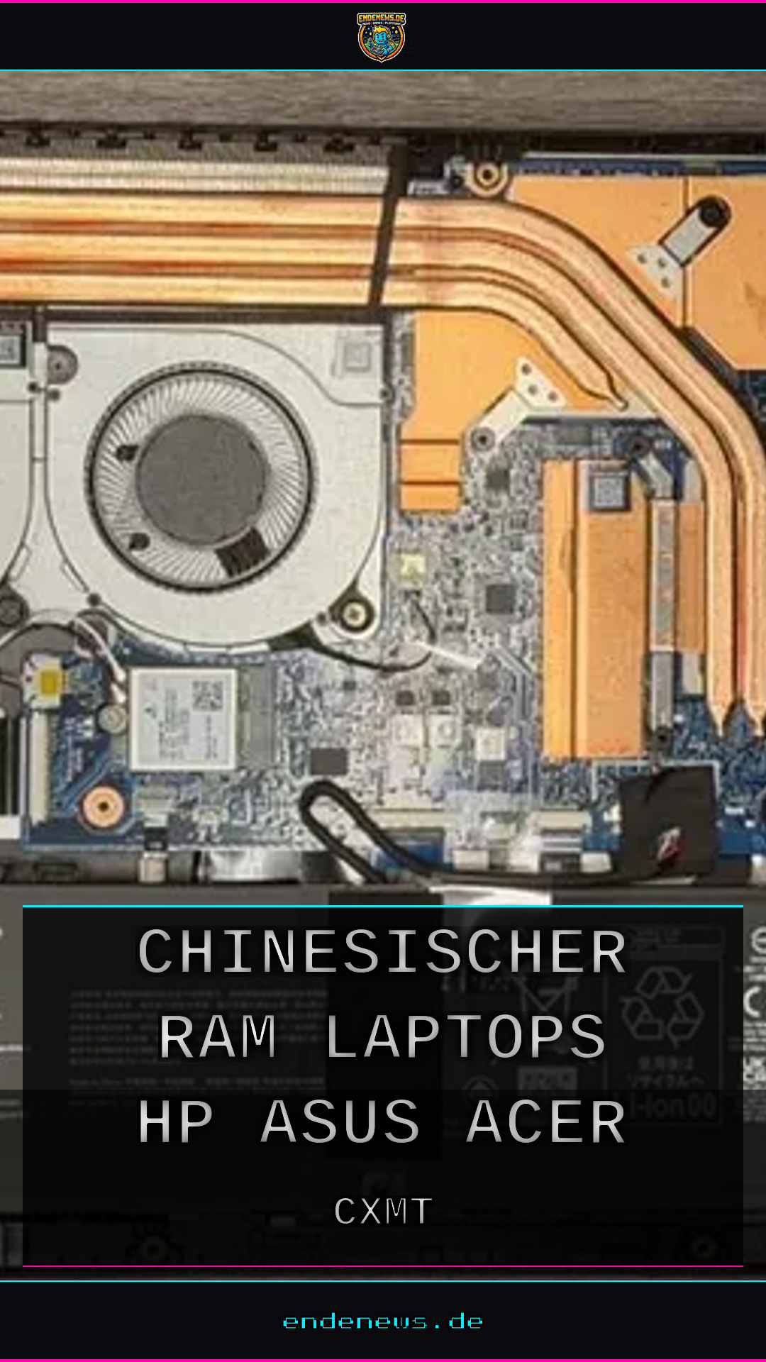 Neue Hardware-Optionen: Chinesischer RAM in Laptops von HP, Asus und Acer