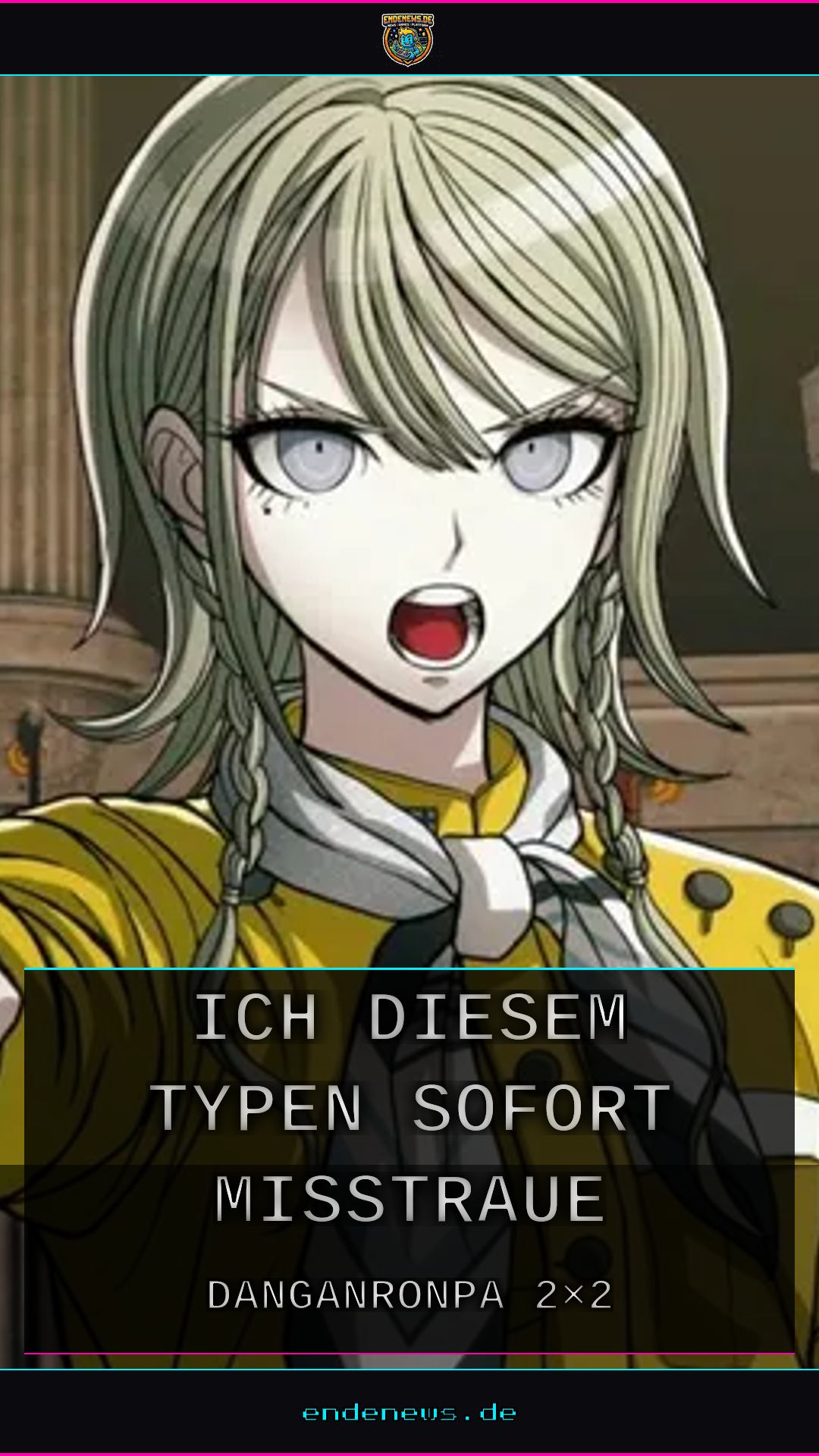 Neuer Charakter in Danganronpa 2×2: Warum ich diesem Typen sofort misstraue