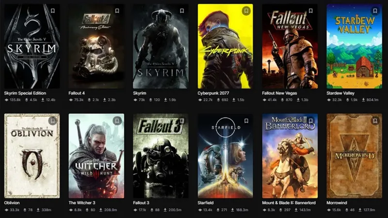 Nexus Mods will Modding so einfach machen wie Spotify, neuer Chef räumt auf