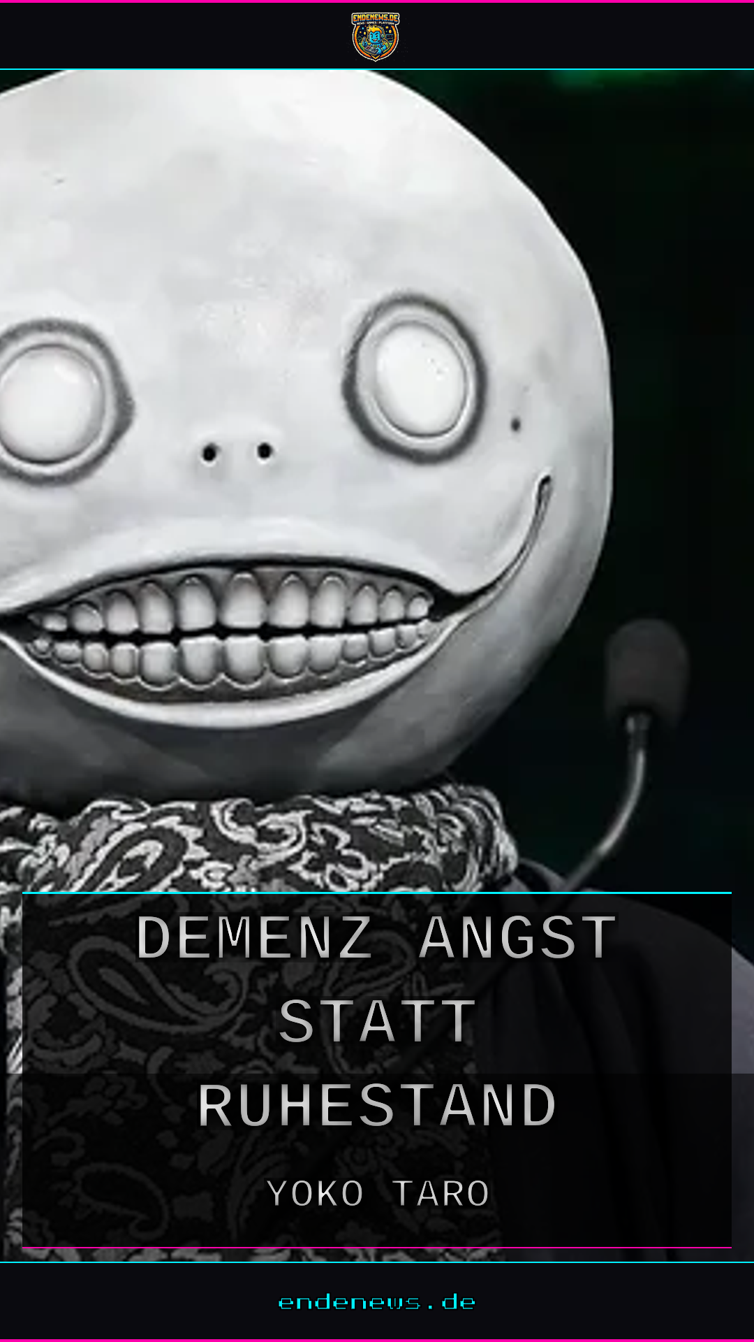 NieR-Schöpfer Yoko Taro: Demenz-Angst statt Ruhestand