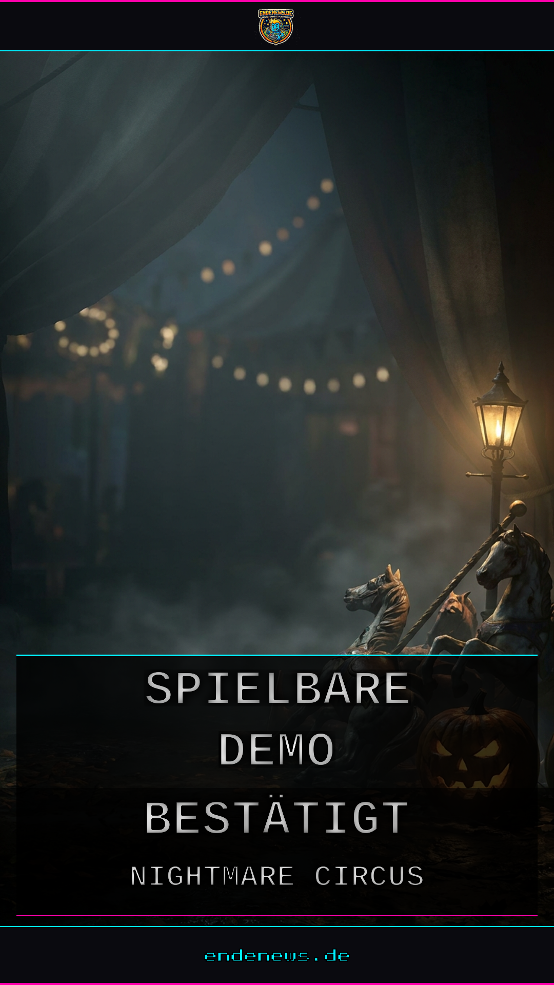 Nightmare Circus auf der TGS 2026: Spielbare Demo bestätigt