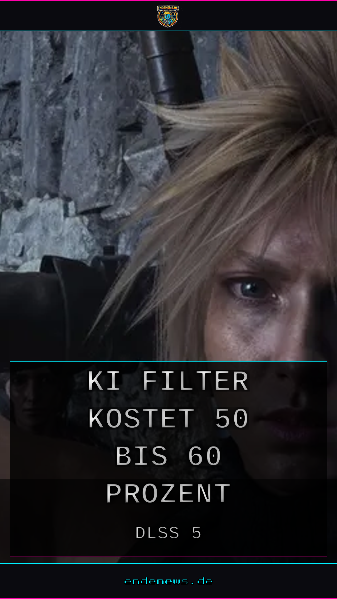 Nvidias DLSS 5: KI-Filter kostet 50 bis 60 Prozent Leistung statt Ruckelfreiheit