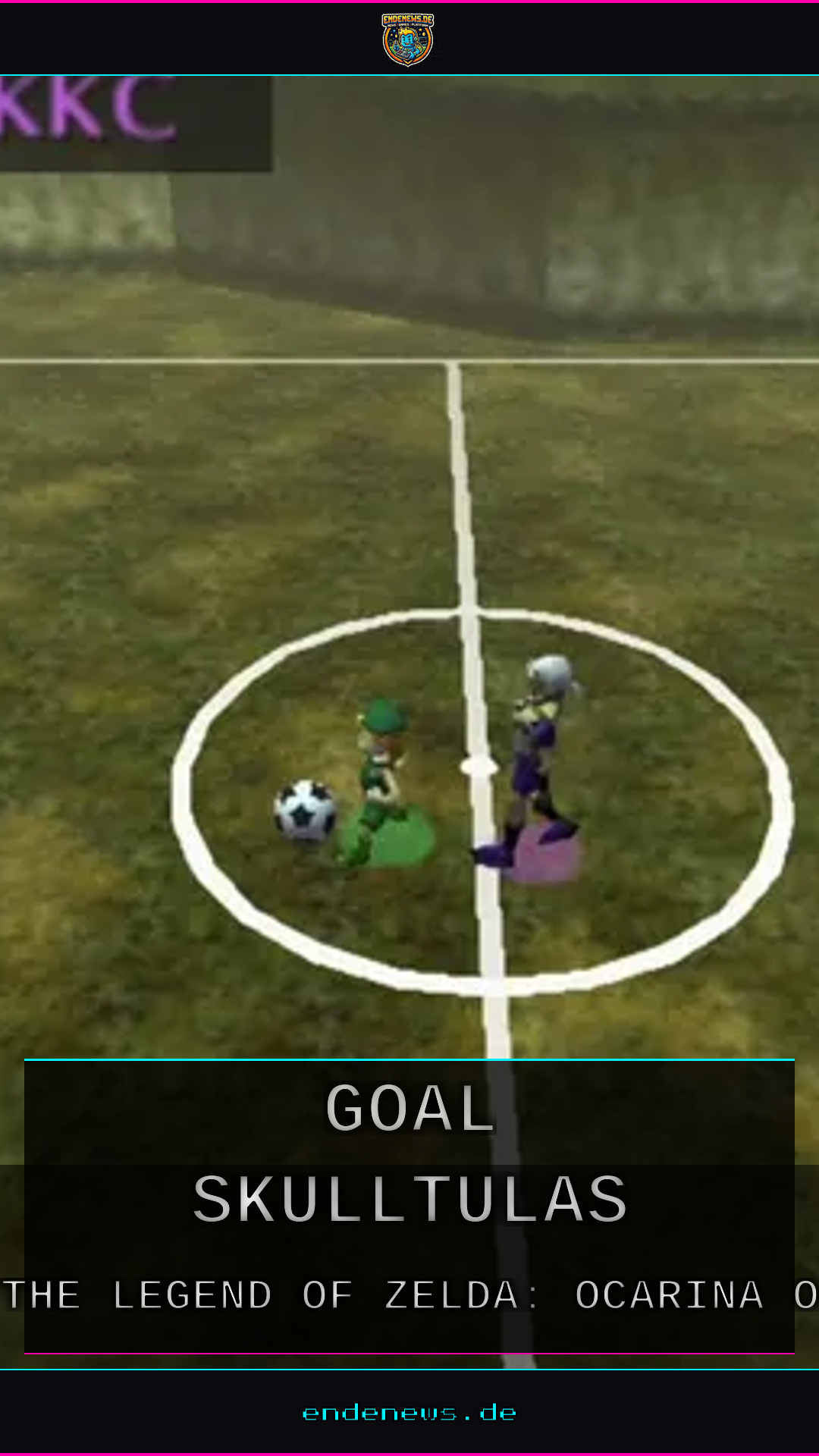 Ocarina of Time als Fußball-Romhack: Goal Skulltulas