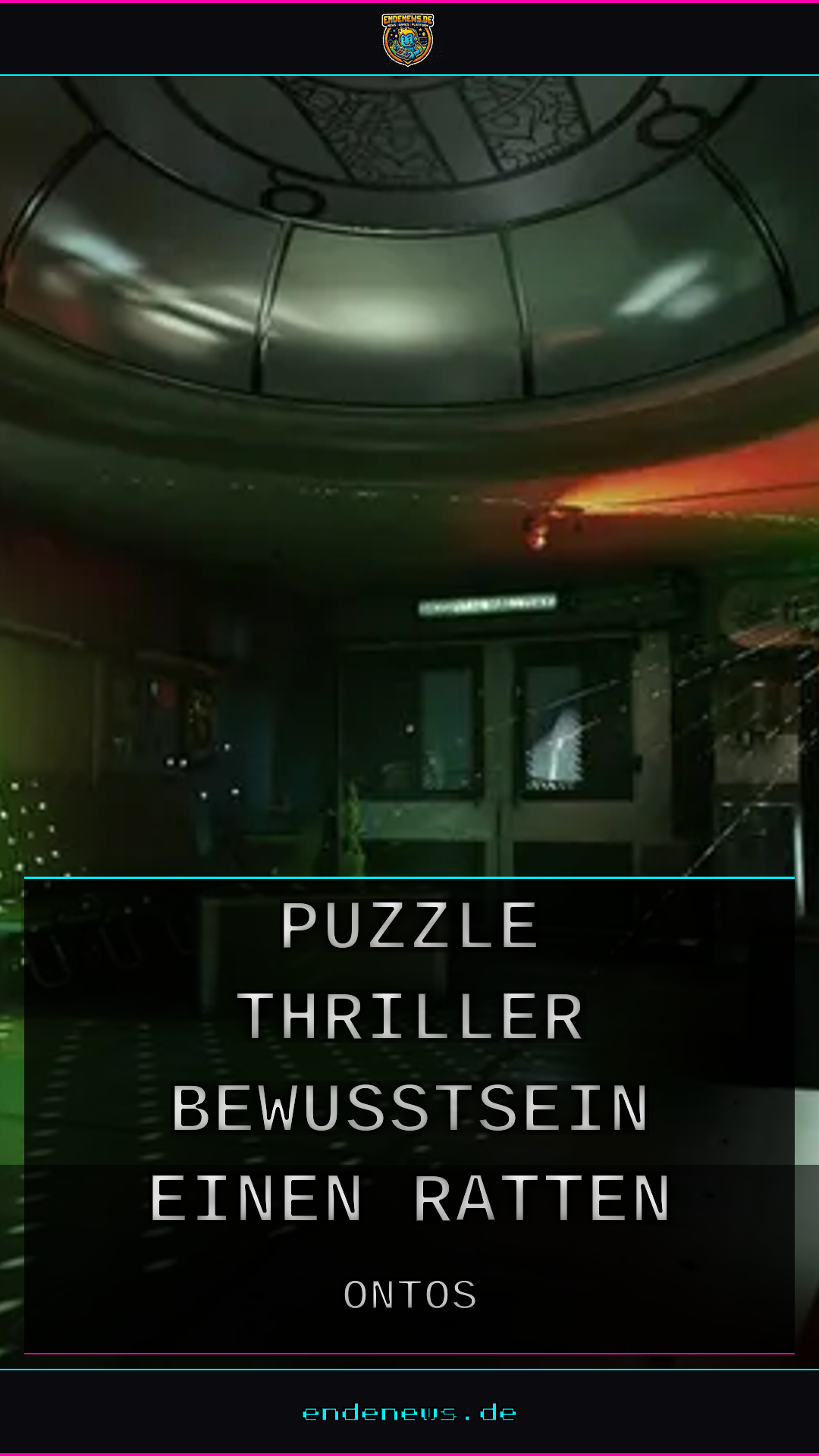 ONTOS: Ein Puzzle-Thriller, der das Bewusstsein in einen Ratten-Server steckt