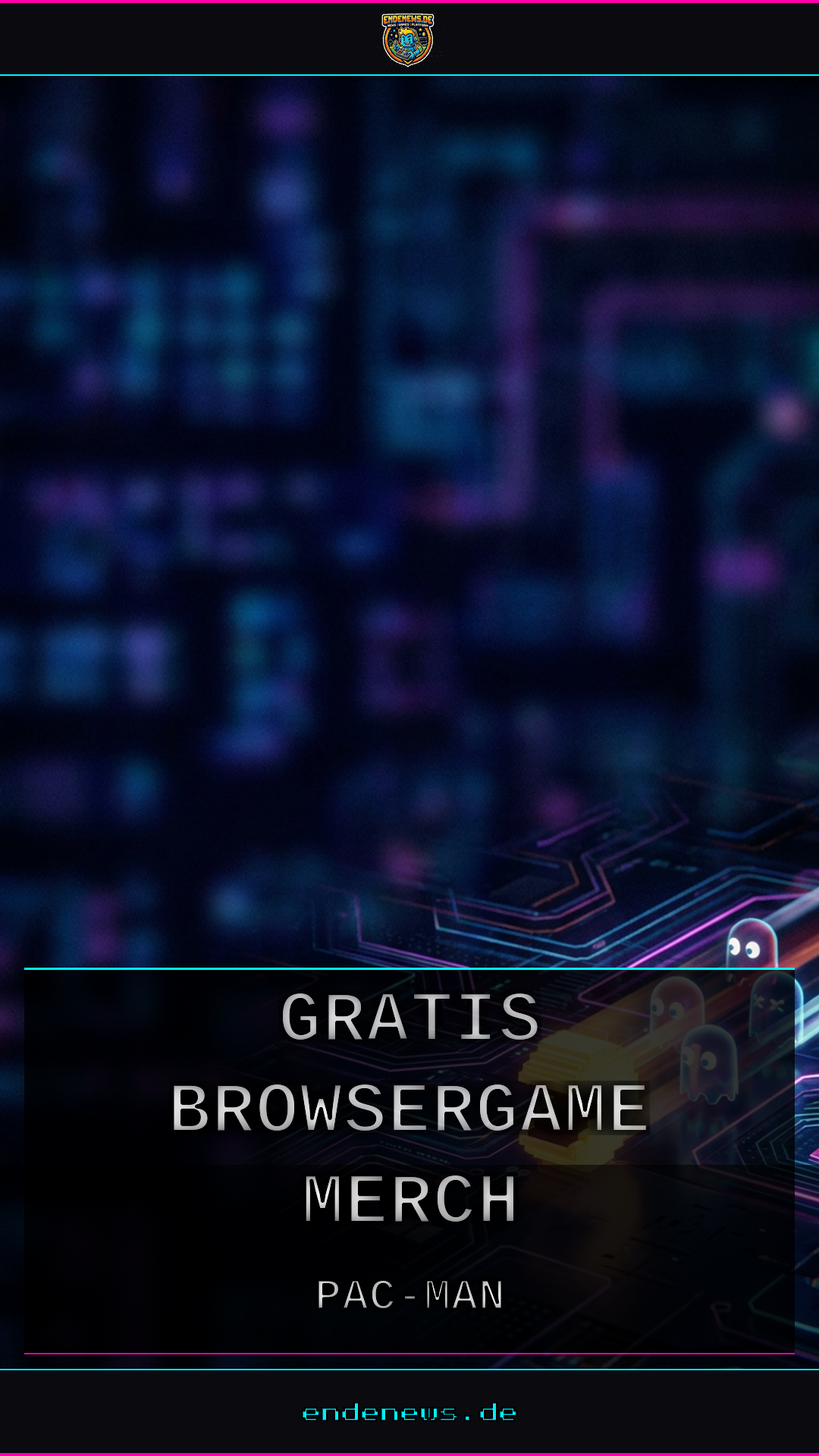 Pac-Man und blink-182: Gratis-Browsergame und Merch