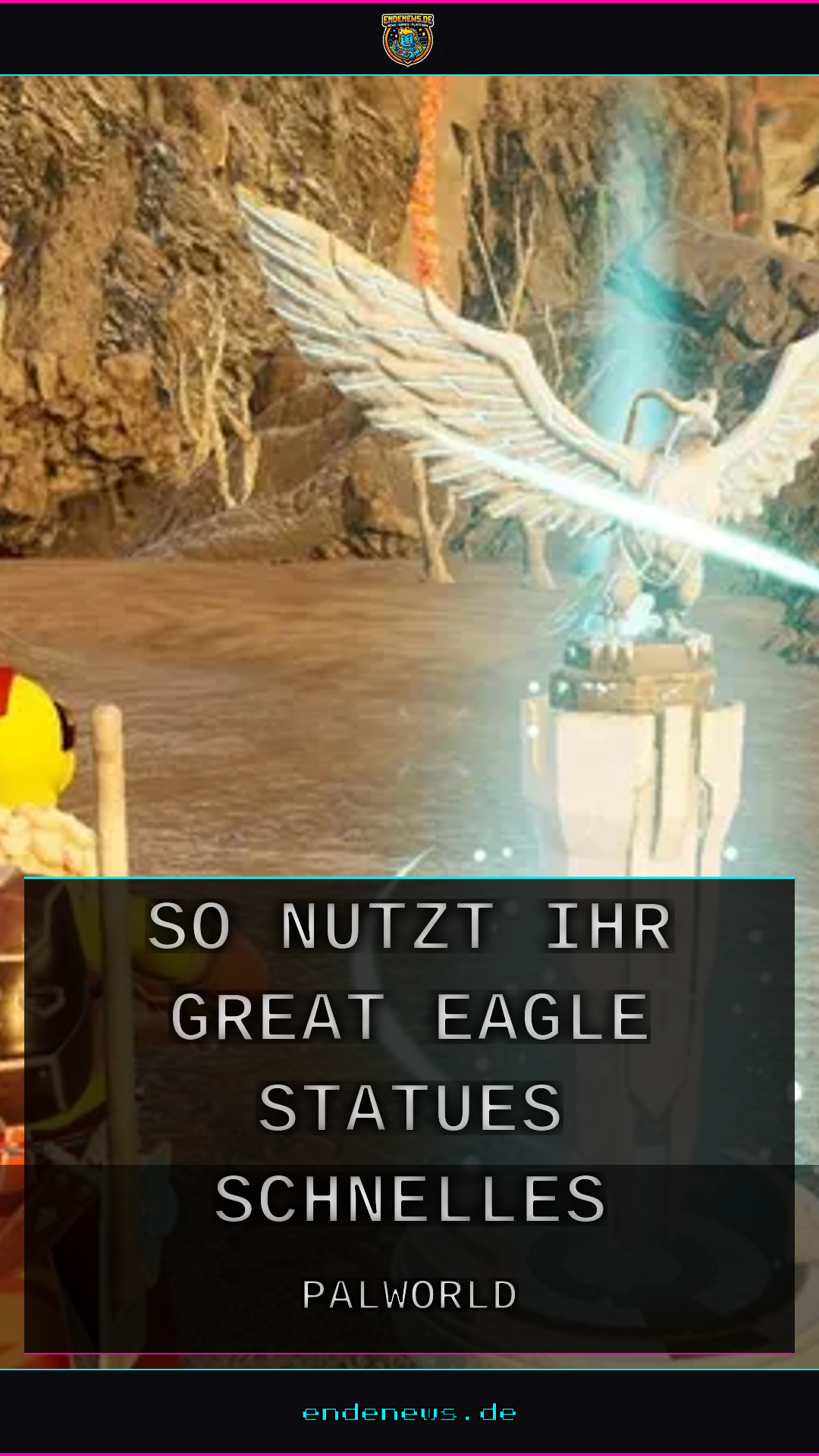 Palworld: So nutzt ihr die Great Eagle Statues für schnelles Reisen