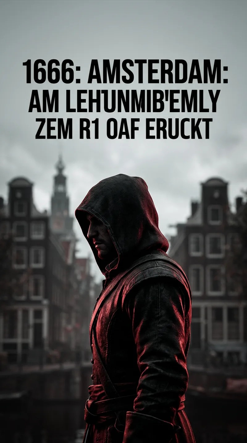 Panache Digital Games entschuldigt sich für KI-Grafiken in 1666: Amsterdam, Prolog sorgt für Ärger