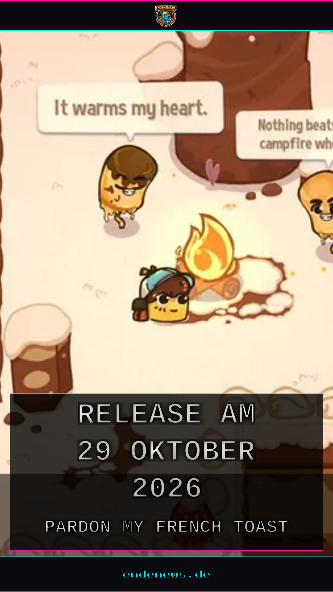 Pardon My French Toast: Release am 29. Oktober 2026