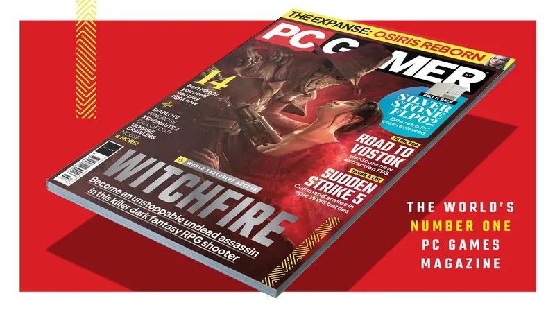 PC Gamer Ausgabe mit Witchfire: Ein Blick auf das Magazin-Lineup