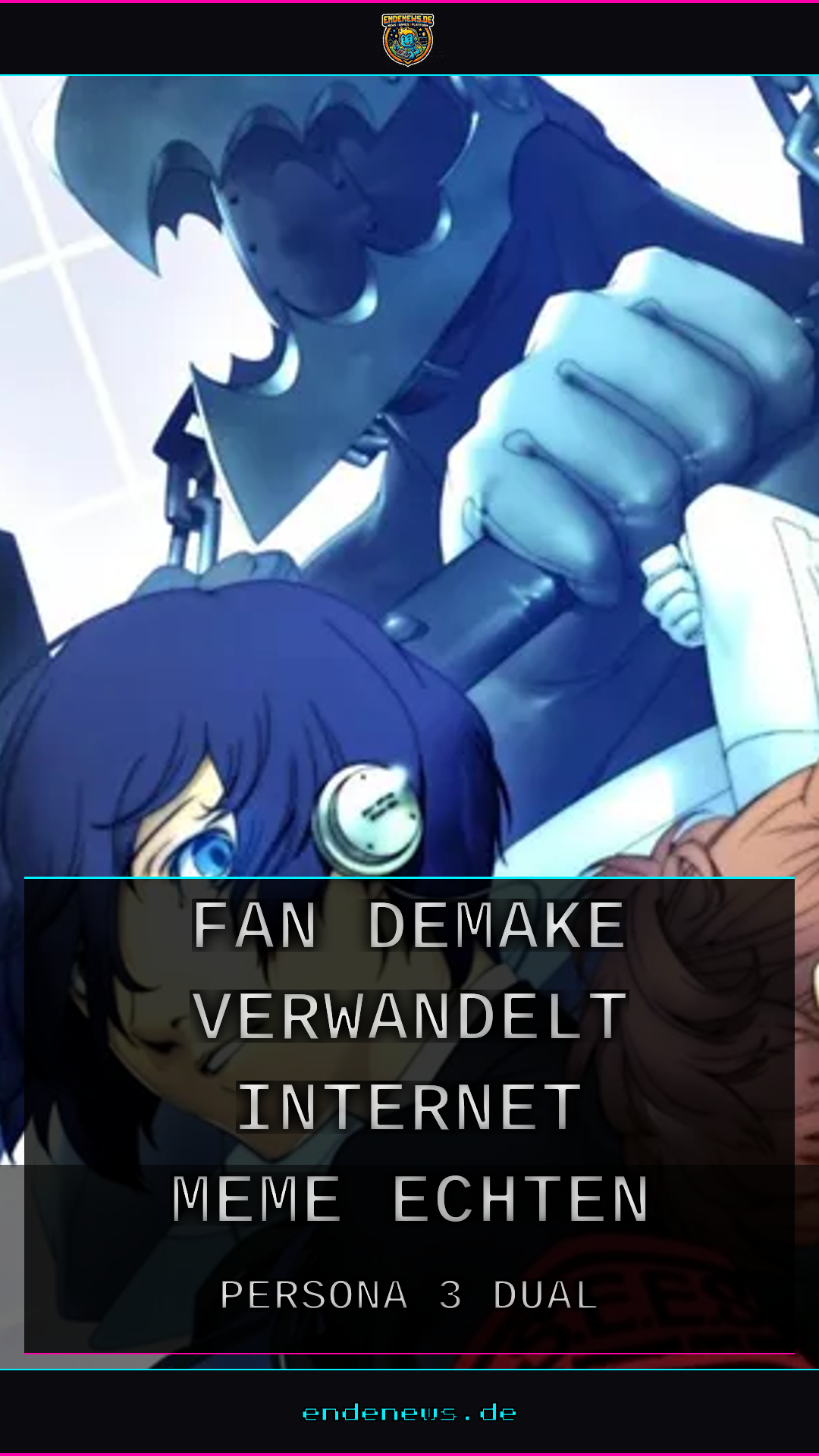 Persona 3 Dual: Fan-Demake verwandelt Internet-Meme in echten Nintendo-DS-Titel