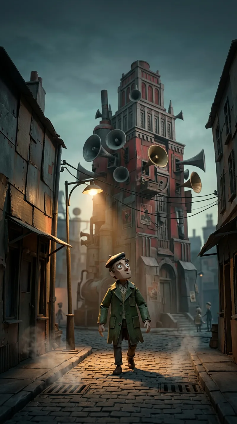 Phonopolis ist da: Orwell trifft Slapstick im neuen Amanita-Hit