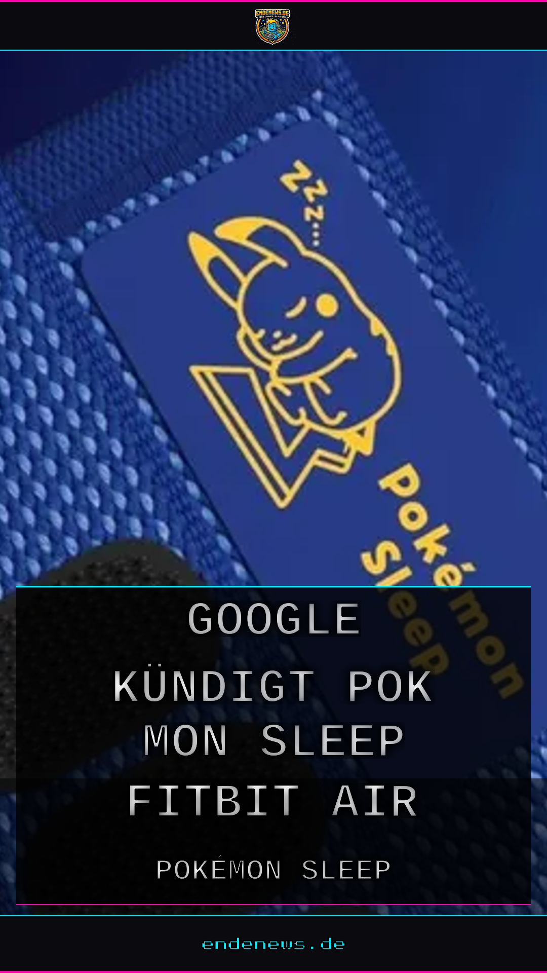 Pikachu am Puls: Google kündigt Pokémon Sleep Fitbit Air an