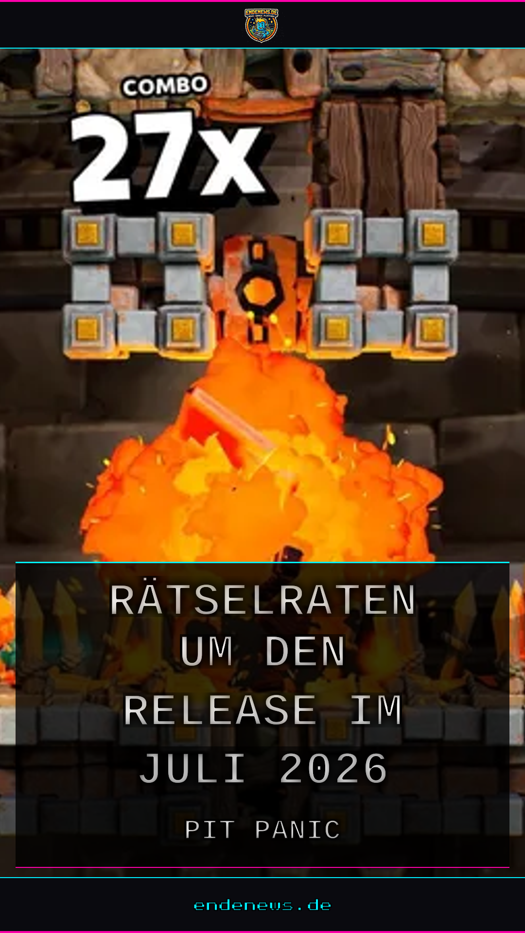 Pit Panic: Rätselraten um den Release im Juli 2026