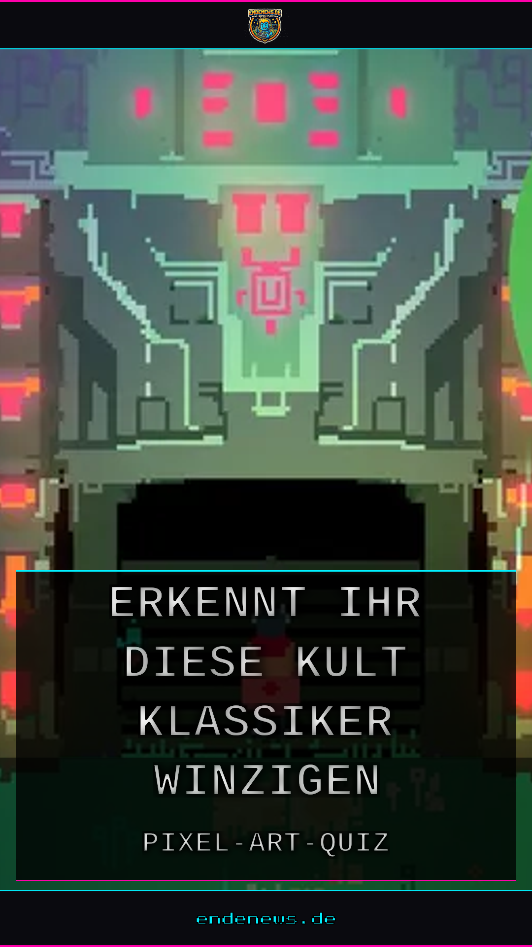 Pixel-Art-Quiz: Erkennt ihr diese Kult-Klassiker an winzigen Ausschnitten?