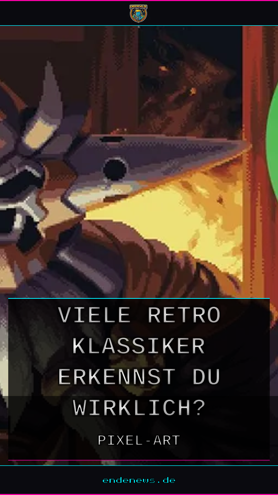 Pixel-Art-Ratespiel: Wie viele Retro-Klassiker erkennst du wirklich?