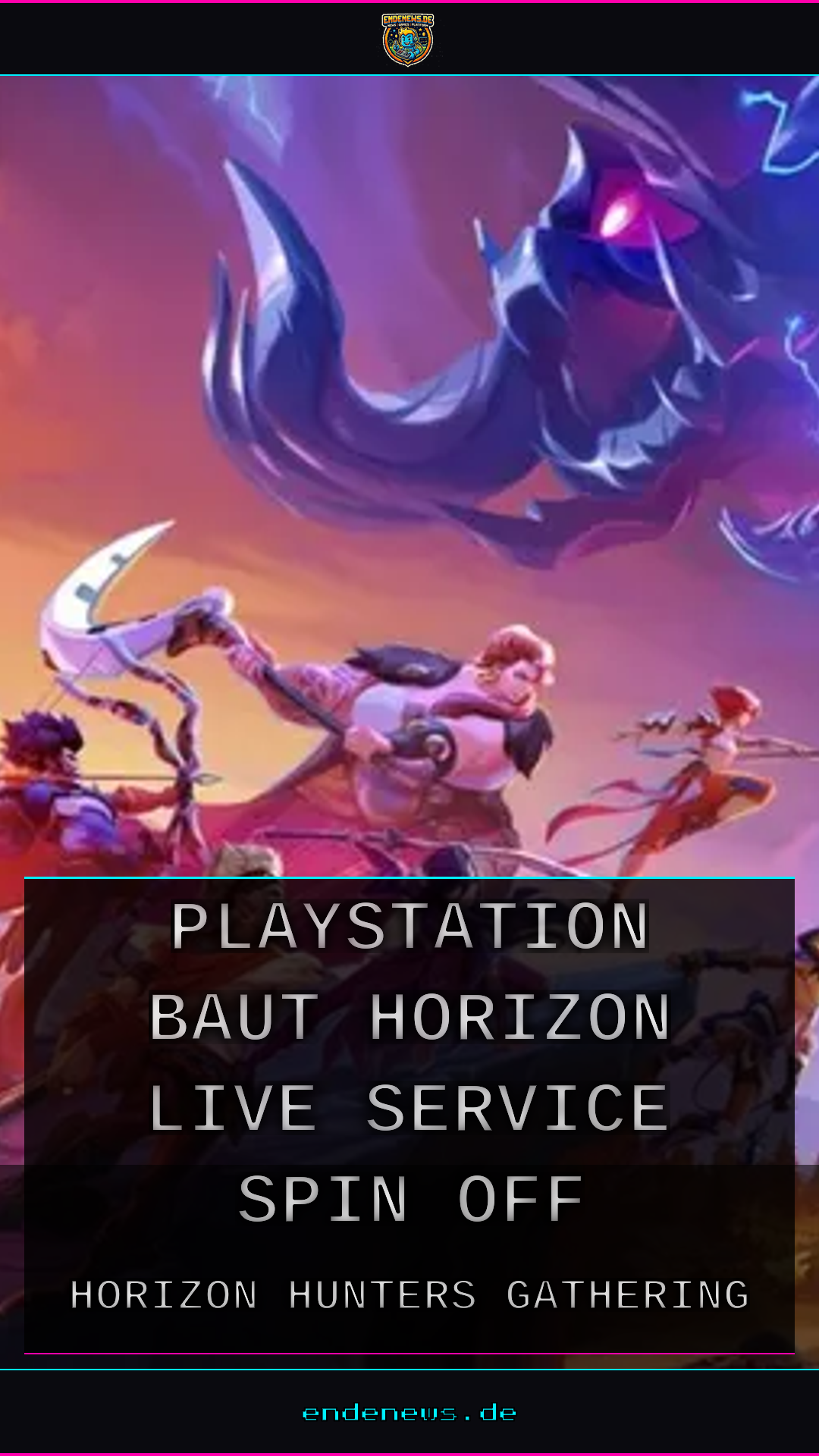 „PlayStation baut Horizon-Live-Service-Spin-off offenbar zum klassischen Koop-Titel um'