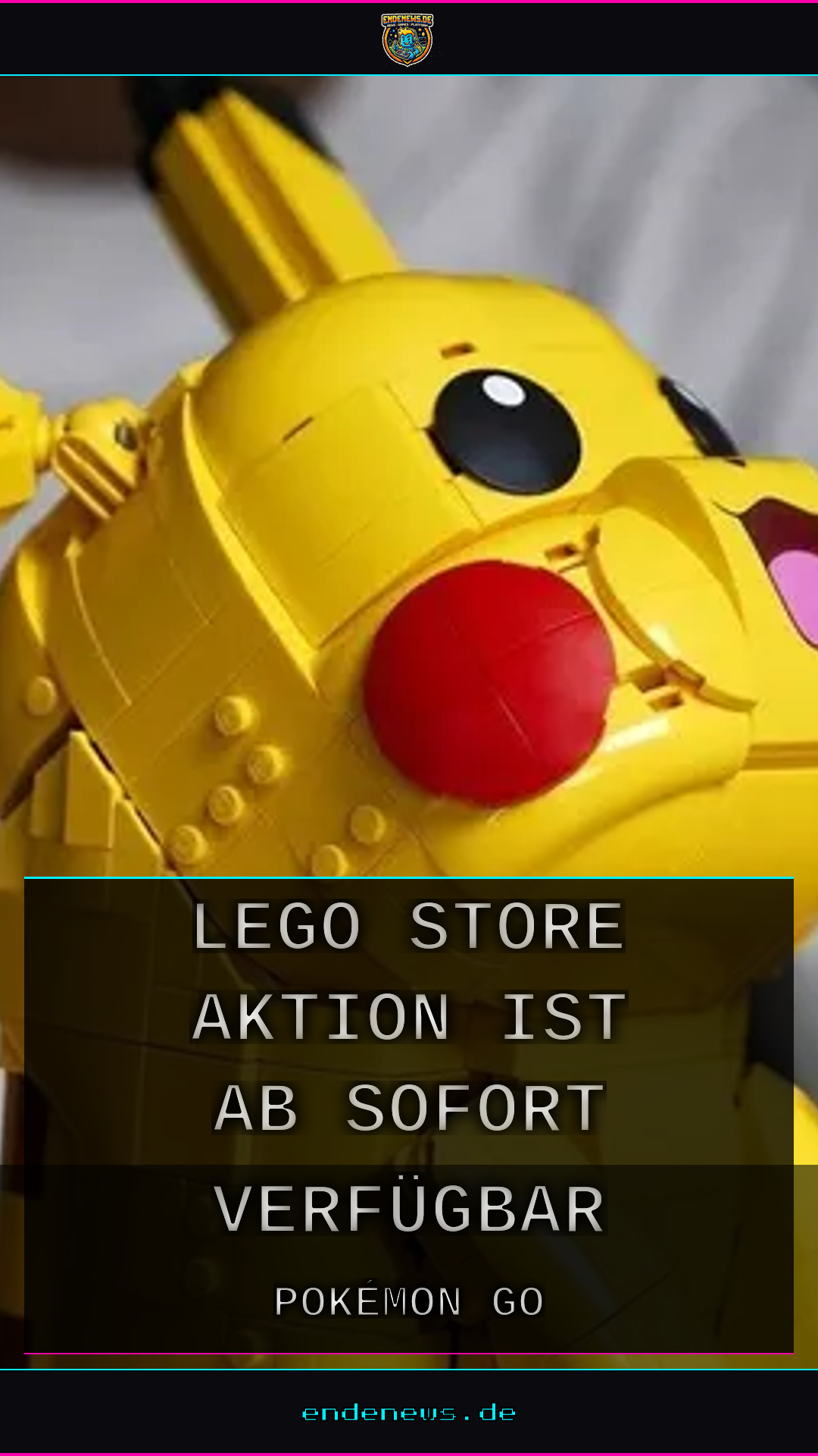 Pokémon Go: LEGO Store Aktion ist ab sofort verfügbar