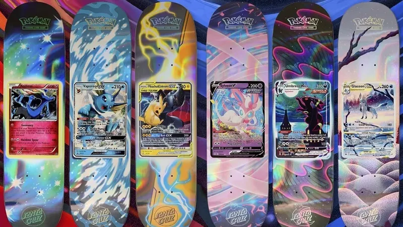 Pokémon-Skateboards in Blind Bags sofort ausverkauft