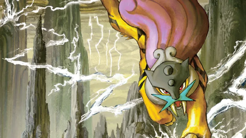 Pokémon TCG: Raikou ex aus Delta Reign mit 200 KP