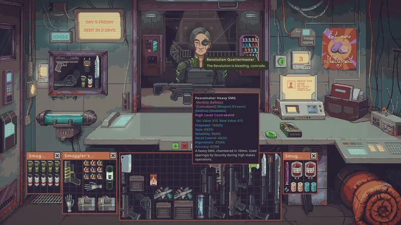 Probably Stolen: Cyberpunk-Pawnshop-Sim mit spielbarer Demo