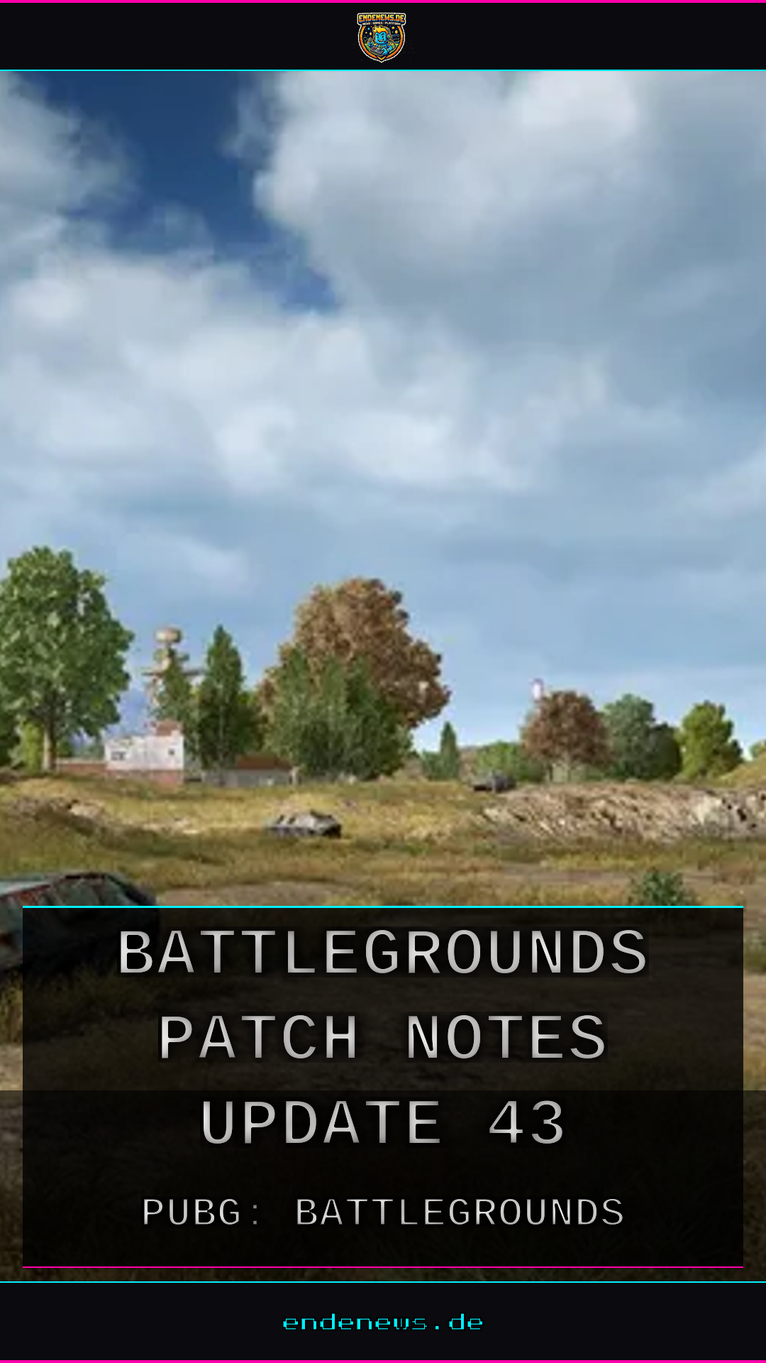 PUBG: Battlegrounds - Patch Notes für Update 43.2