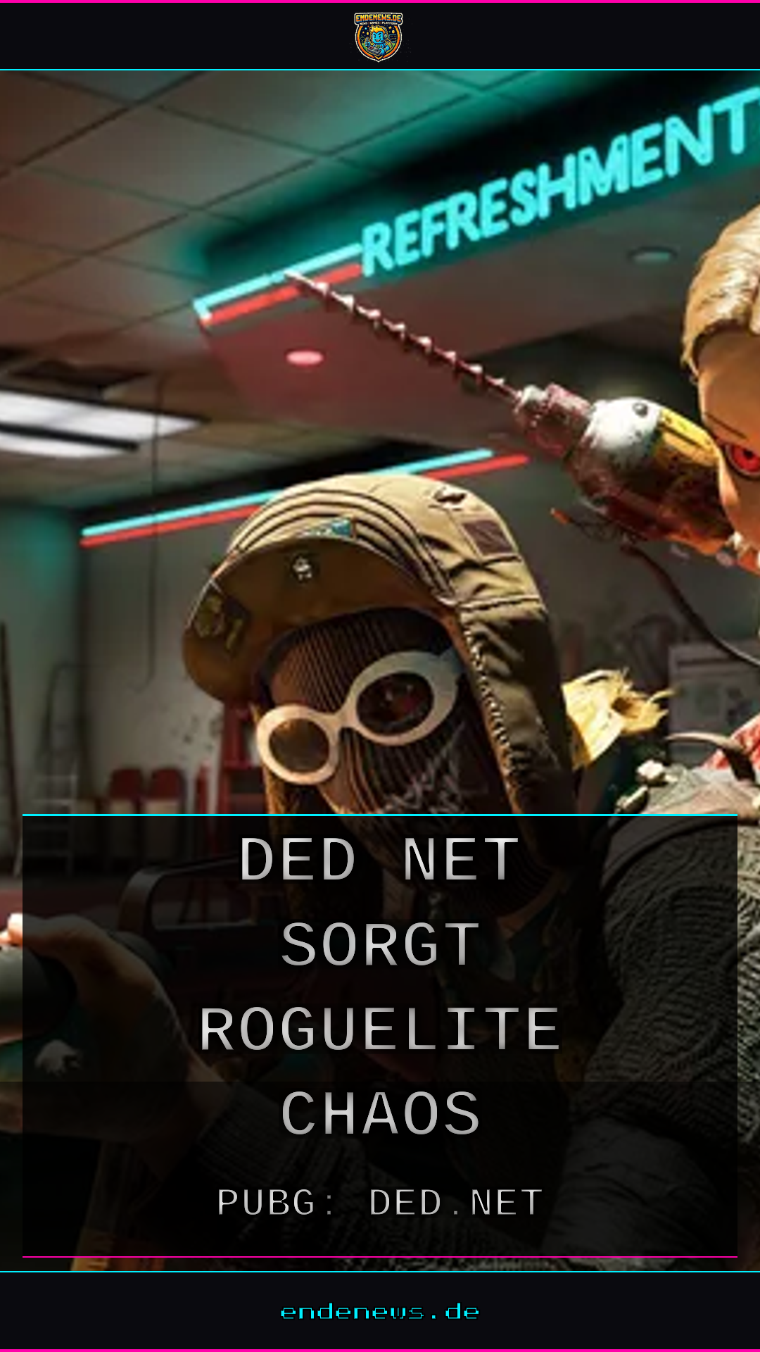 PUBG: DED.NET sorgt mit Roguelite-Chaos für Aufsehen auf der gamescom