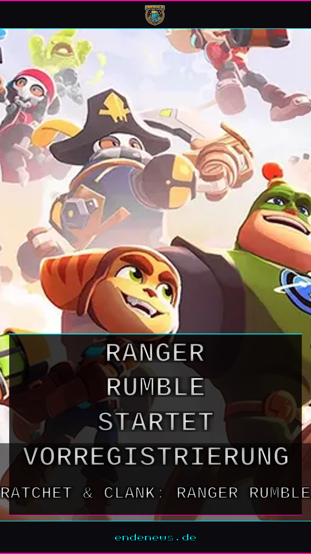 Ratchet & Clank: Ranger Rumble startet Vorregistrierung für Mobilgeräte