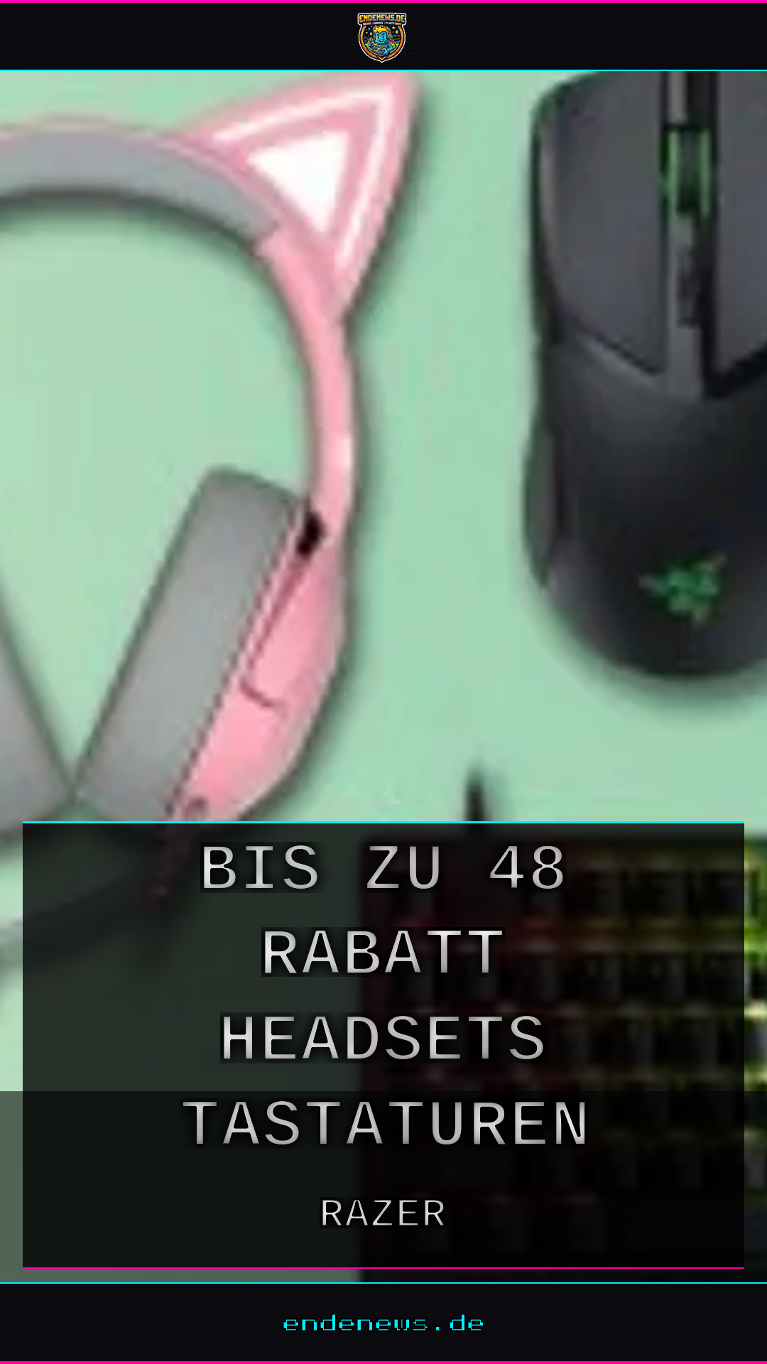 Razer-Sale: Bis zu 48 % Rabatt auf Headsets, Tastaturen und Mäuse, diese Deals lohnen sich