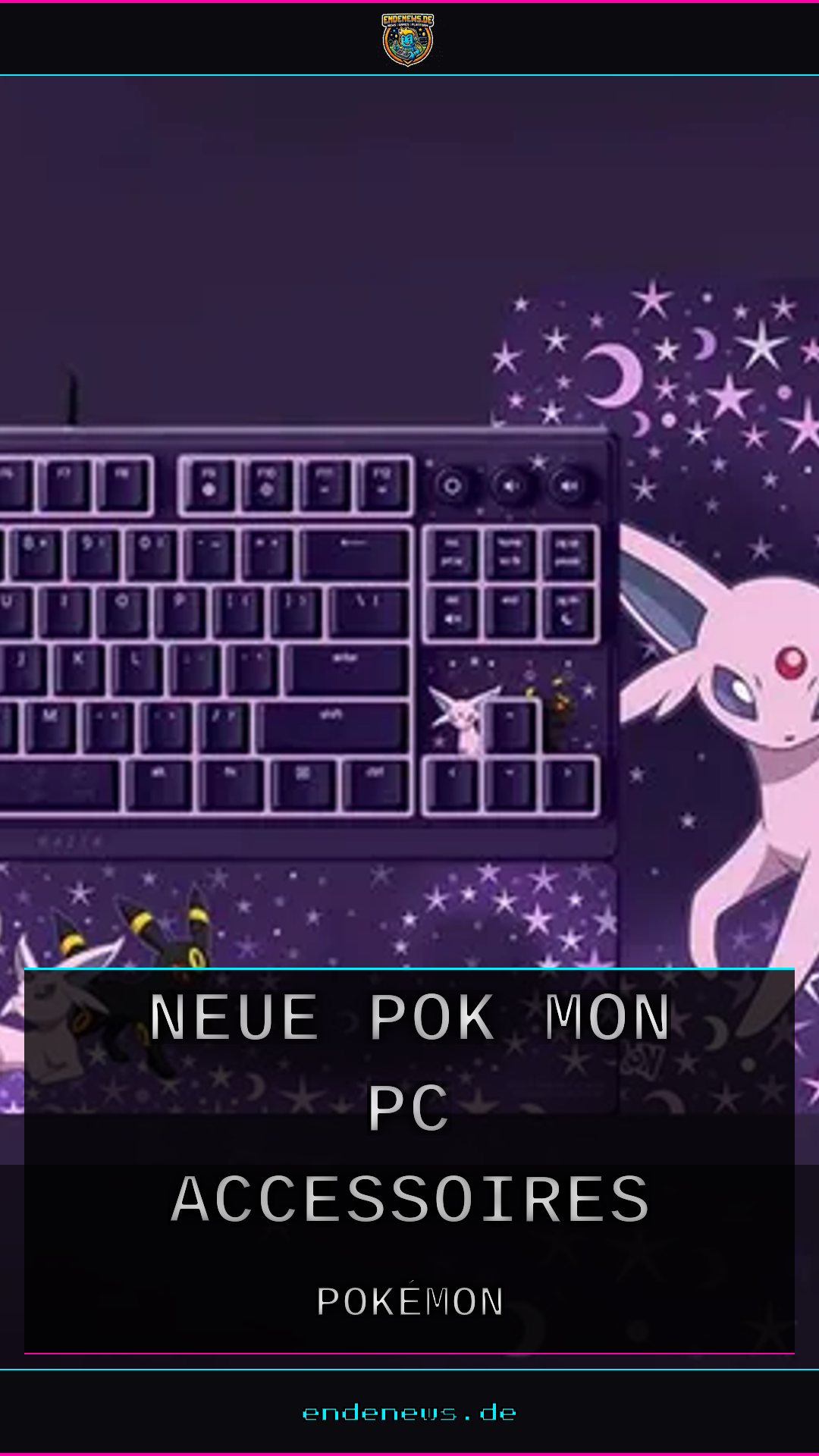 Razer verzaubert mit Espeon und Umbreon: Neue Pokémon-PC-Accessoires
