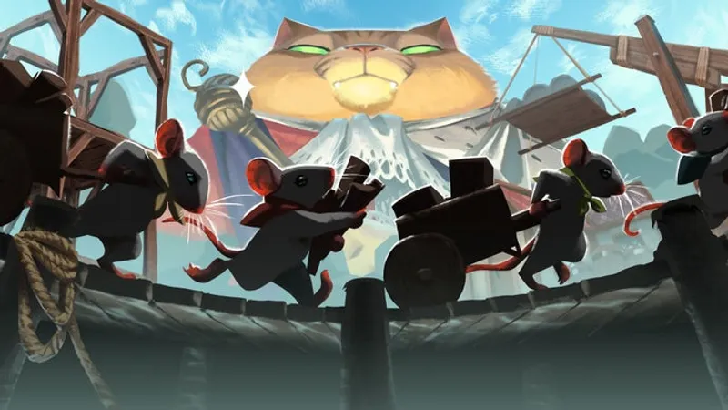 Rebellion in Whiskerwood: Schiffsbau und Seekrieg gegen das Katzen-Imperium
