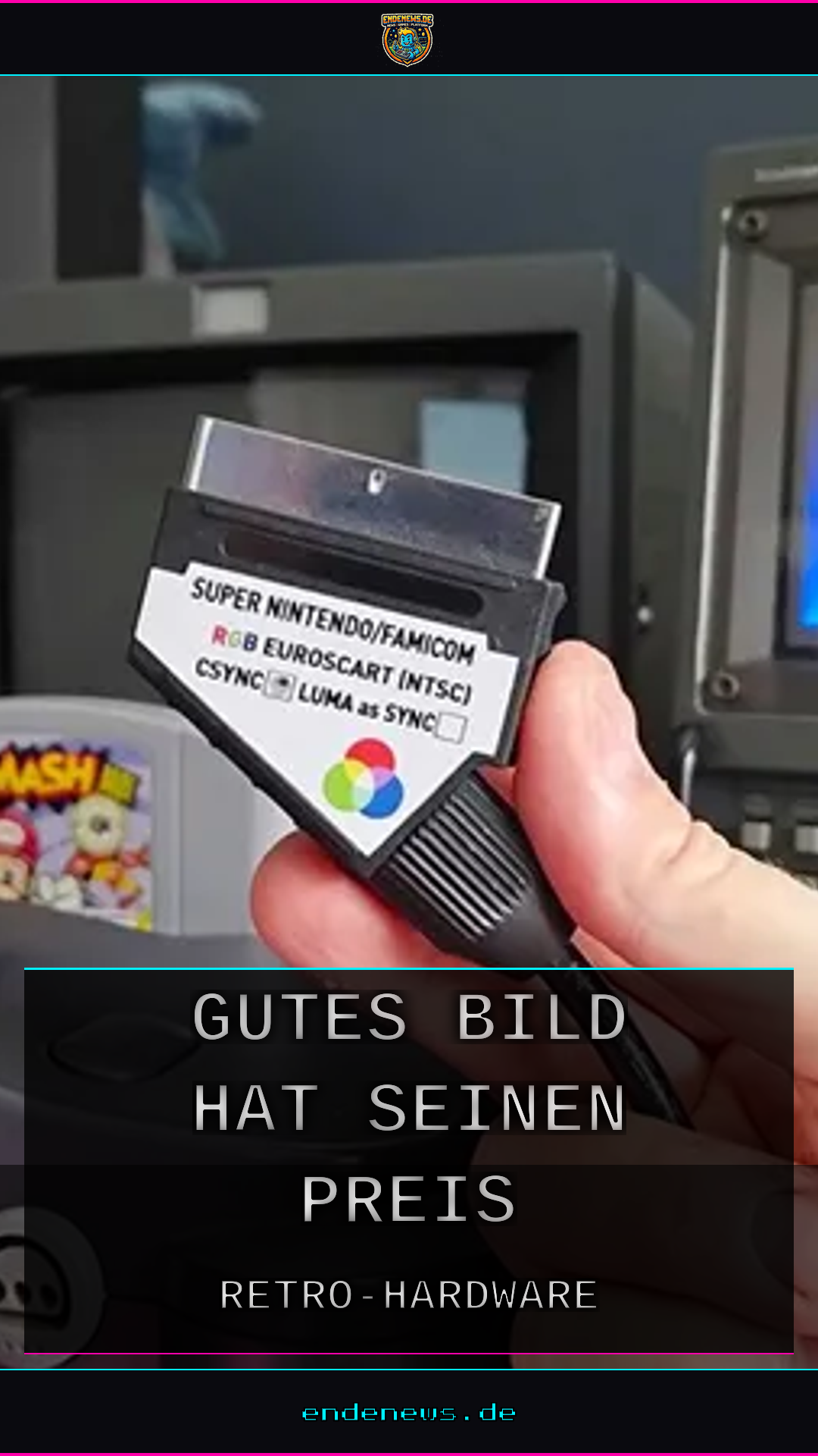 Retro-Kabel schlagen Konsolenpreise: Gutes Bild hat seinen Preis