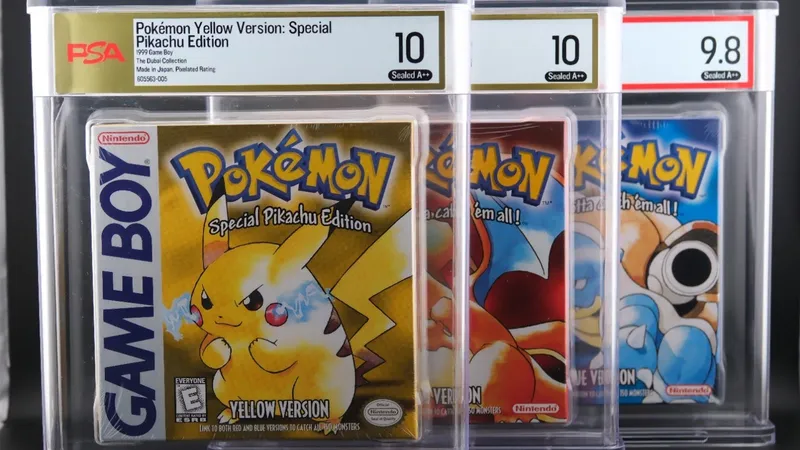 Retro-Knaller: Erstausgaben von Pokemon Rot, Blau und Gelb für zwei Millionen Dollar verkauft