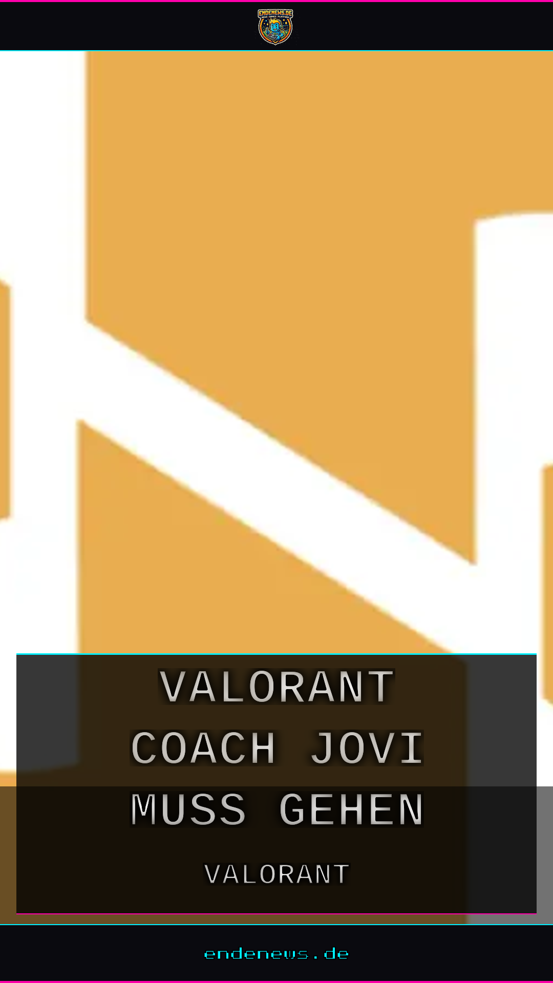 Rex Regum Qeon: VALORANT-Coach Jovi muss gehen